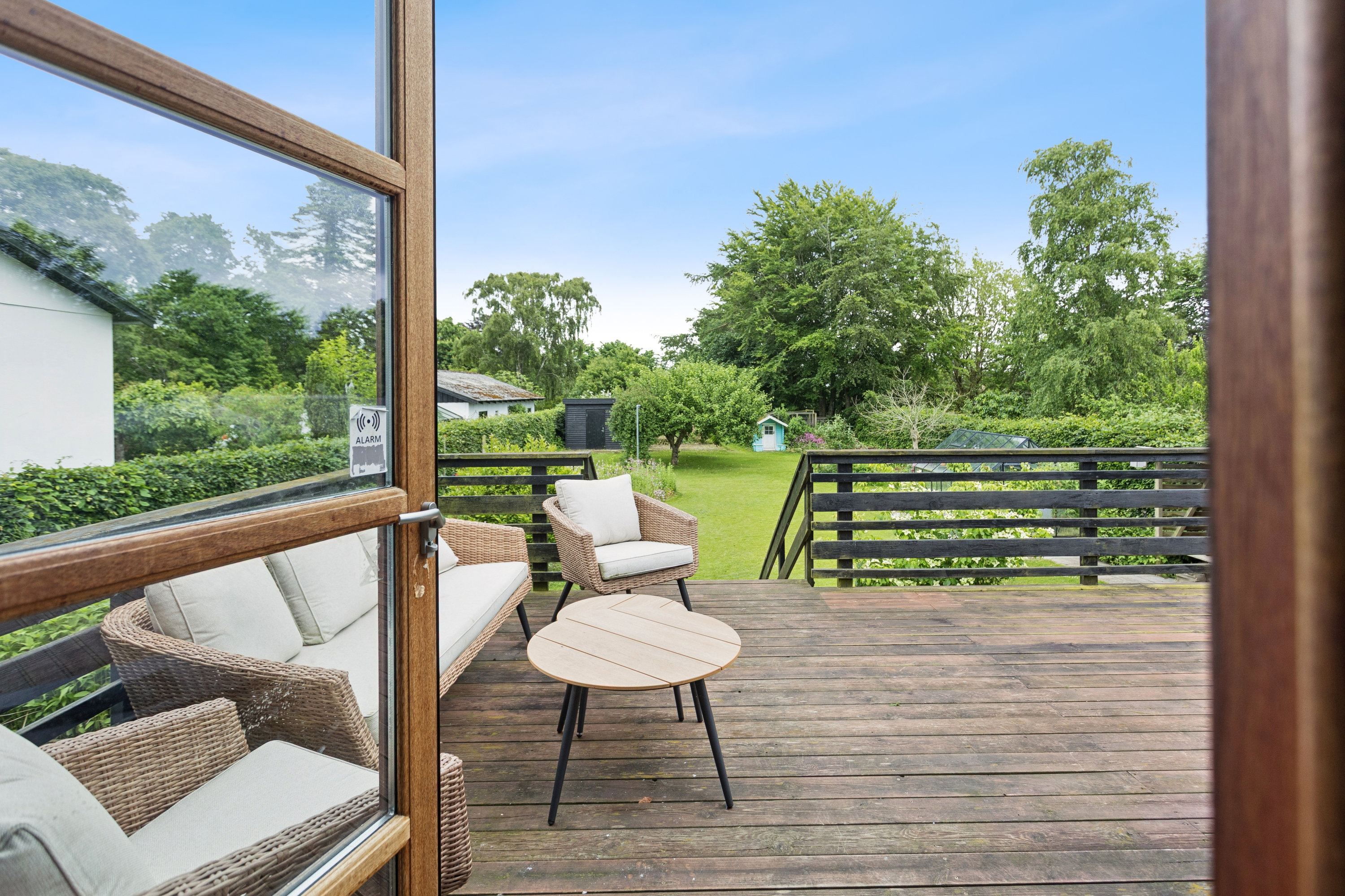 Fremhævet terrasse billede i fuldskærmstilstand. Billede af Fruevej 19, 7900 Nykøbing M