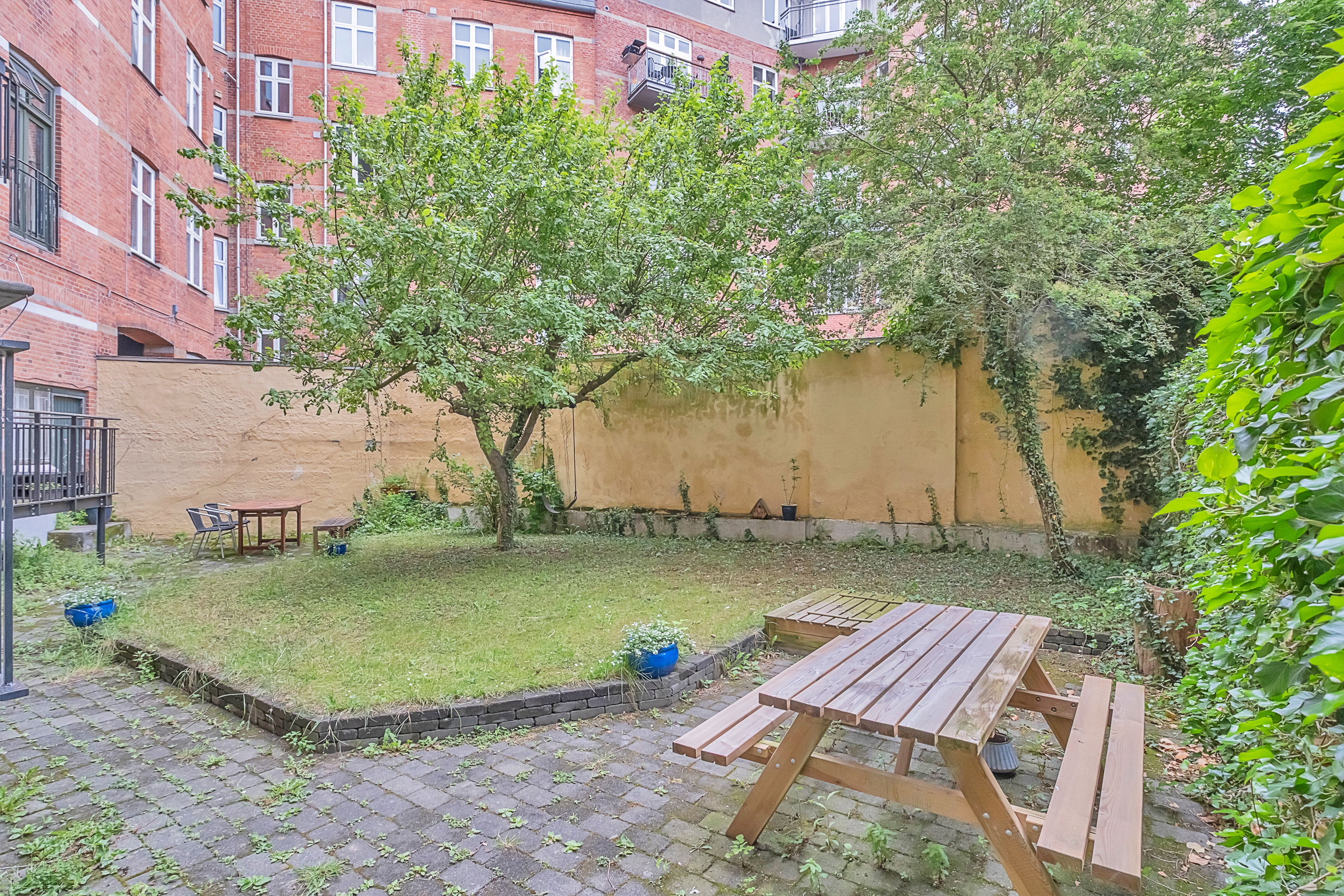 Fremhævet gårdmiljø billede i fuldskærmstilstand. Billede af Marstrandsgade 3, 2. th., 8000 Aarhus C