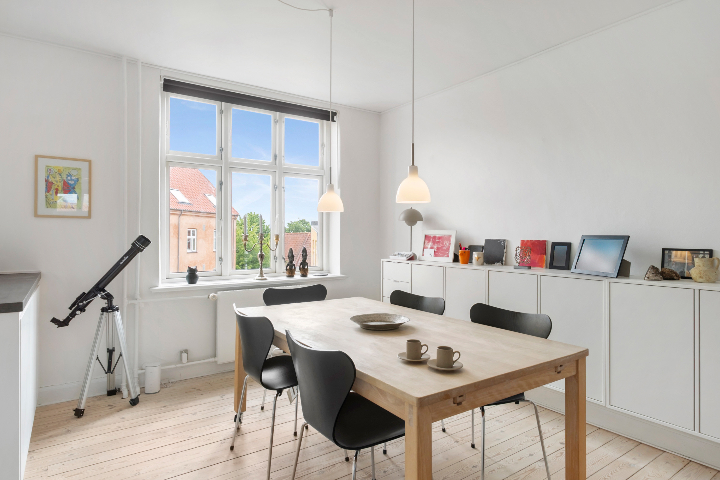 Fremhævet spisestue billede i fuldskærmstilstand. Billede af Stengade 8A, 2. th., 3000 Helsingør
