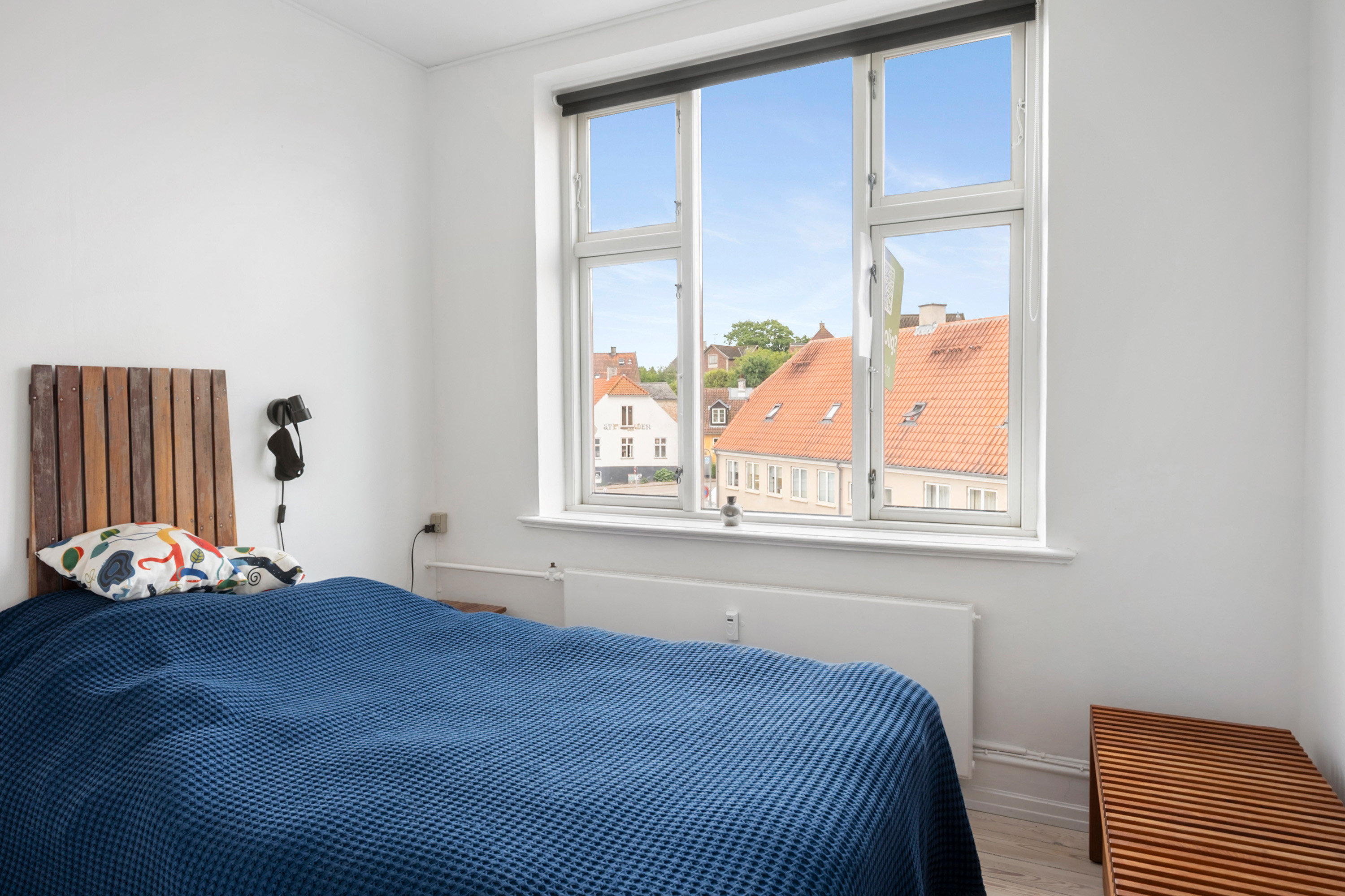 Fremhævet soveværelse billede i fuldskærmstilstand. Billede af Stengade 8A, 2. th., 3000 Helsingør