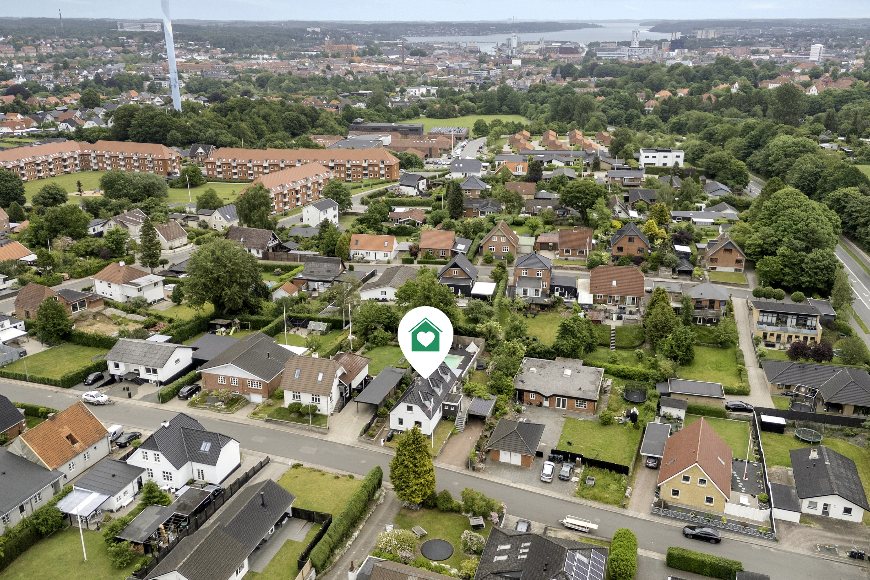 Fremhævet område billede i fuldskærmstilstand. Billede af H.C. Andersens Vej 9, Seest, 6000 Kolding