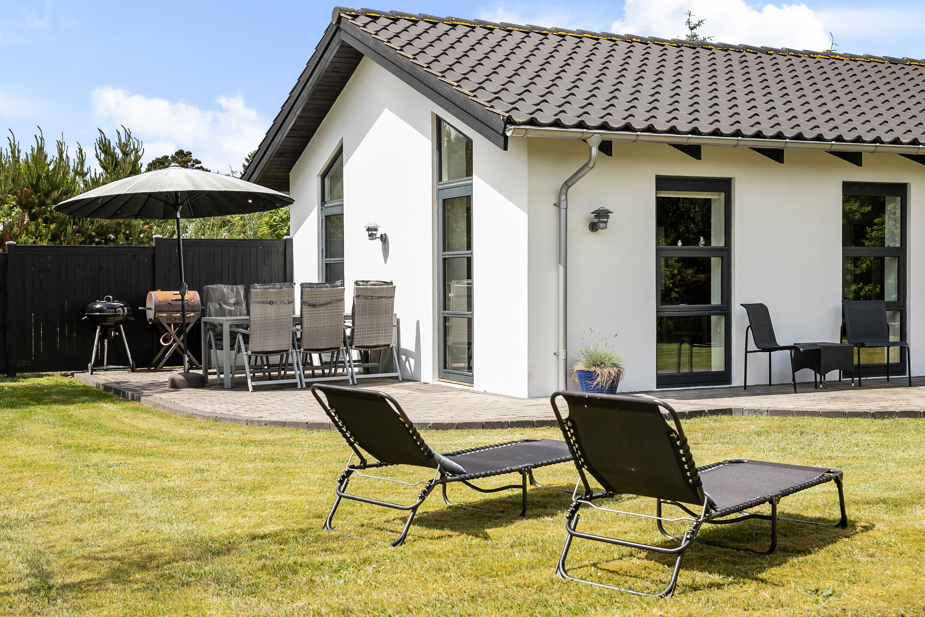 Fremhævet terrasse billede i fuldskærmstilstand. Billede af Dalstien 20, Thorupstrand, 9690 Fjerritslev