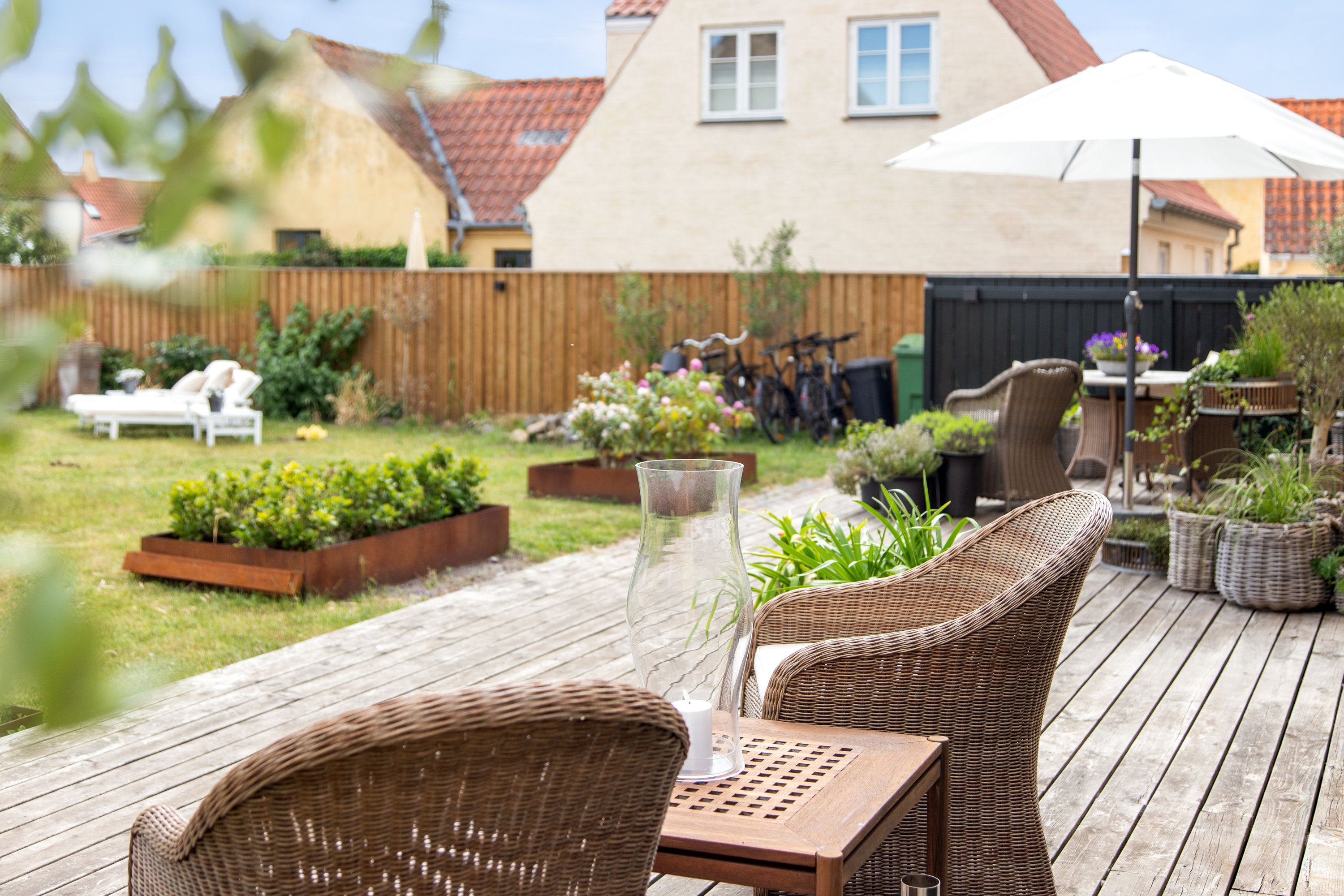 Fremhævet terrasse billede i fuldskærmstilstand. Billede af Lodsstræde 4B, st. th., 2791 Dragør