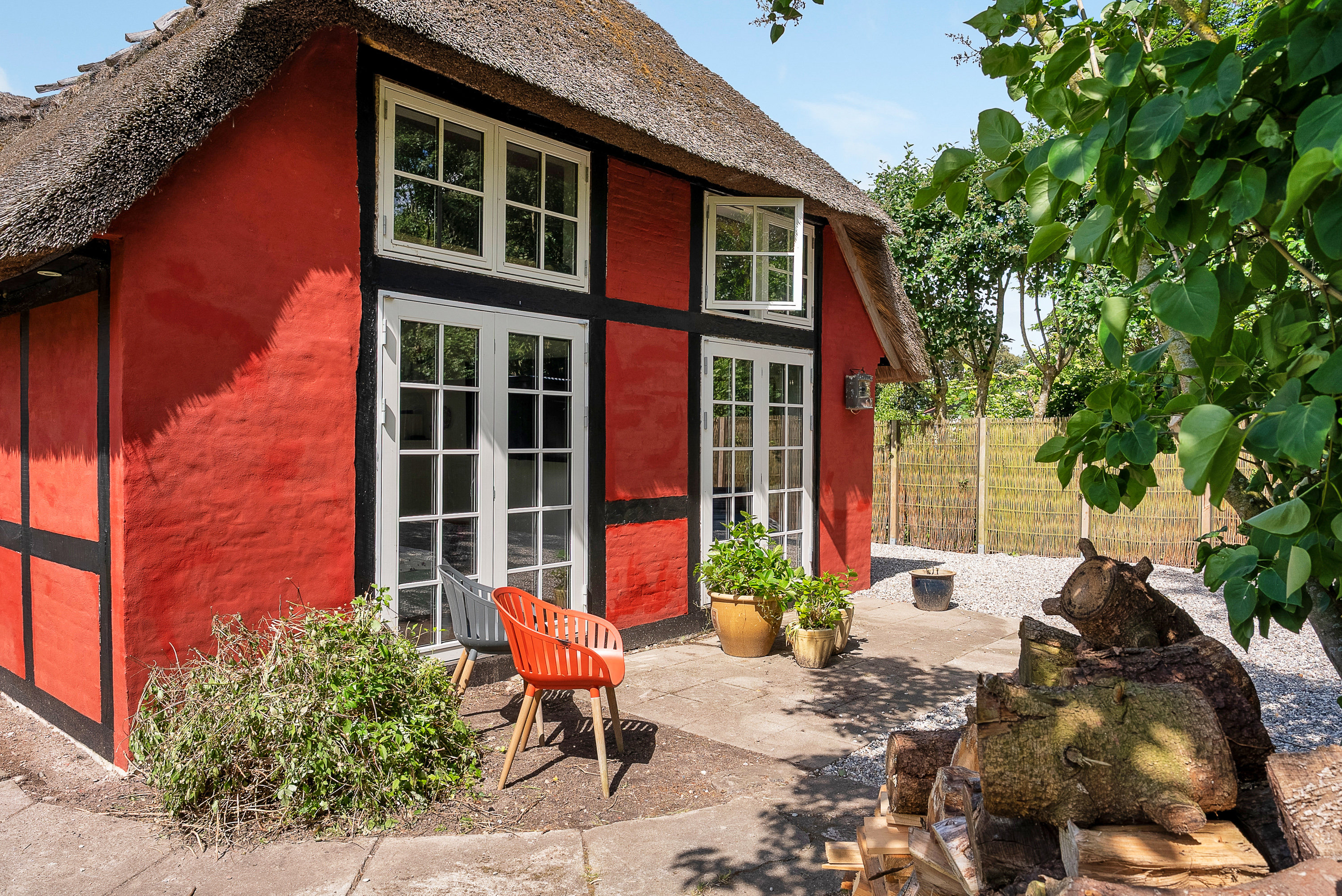 Miniaturebillede 1: terrasse. Billede af Dyndkrogvej 3, Bøjden, 5600 Faaborg