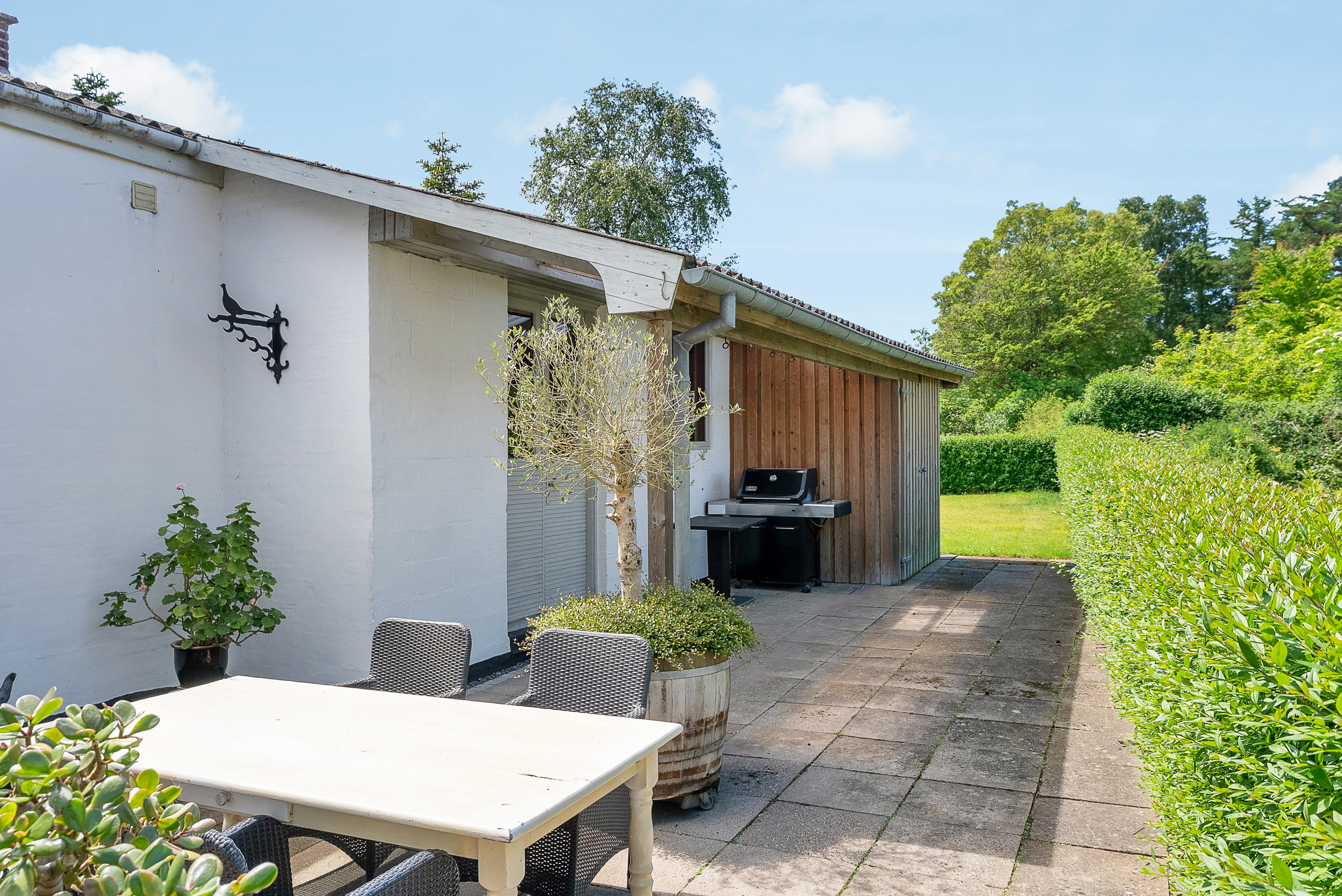 Fremhævet terrasse billede i fuldskærmstilstand. Billede af Fiskervænget 18, Dyreborg, 5600 Faaborg