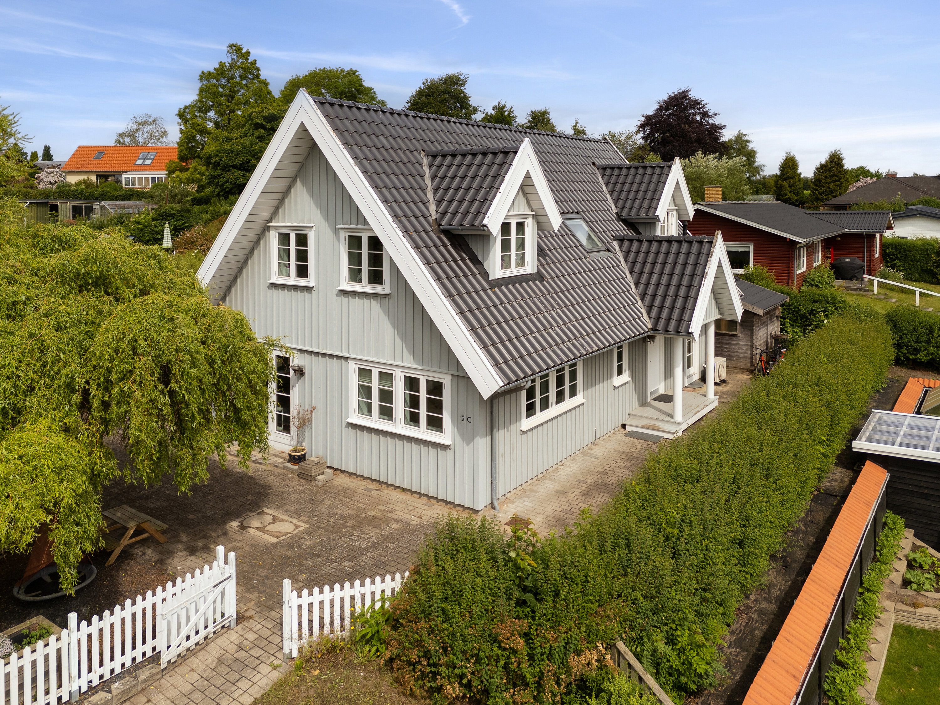Fremhævet set fra vejen billede i fuldskærmstilstand. Billede af Ådalen 2C, Havrebjerg, 4200 Slagelse