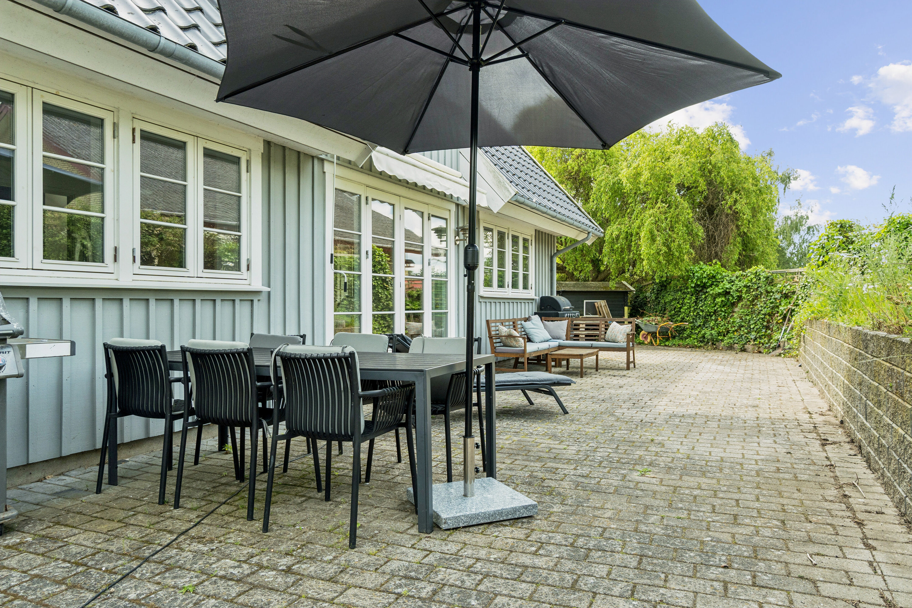 Fremhævet terrasse billede i fuldskærmstilstand. Billede af Ådalen 2C, Havrebjerg, 4200 Slagelse