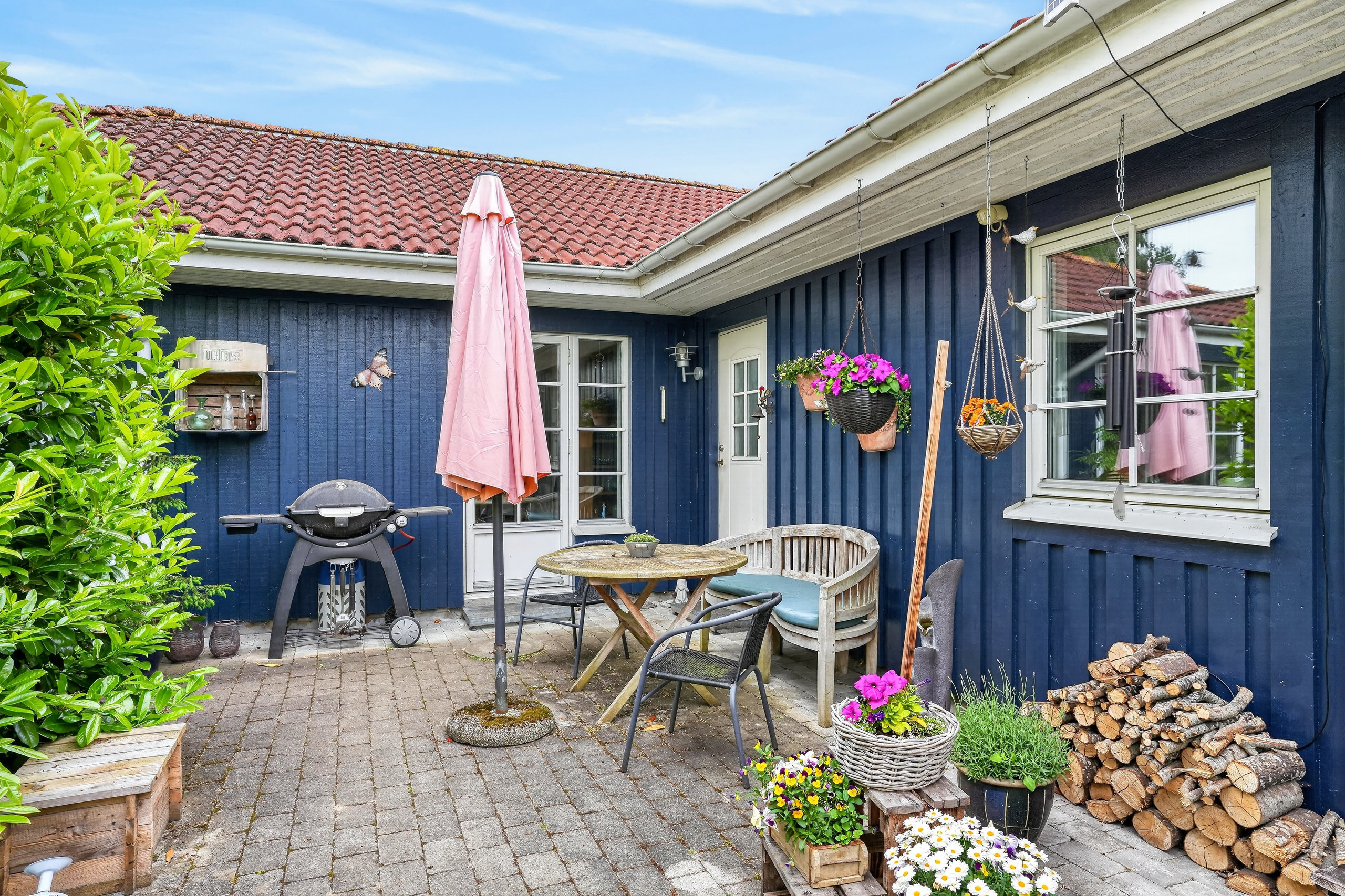 Fremhævet terrasse billede i fuldskærmstilstand. Billede af Fejøvej 23, 4500 Nykøbing Sj