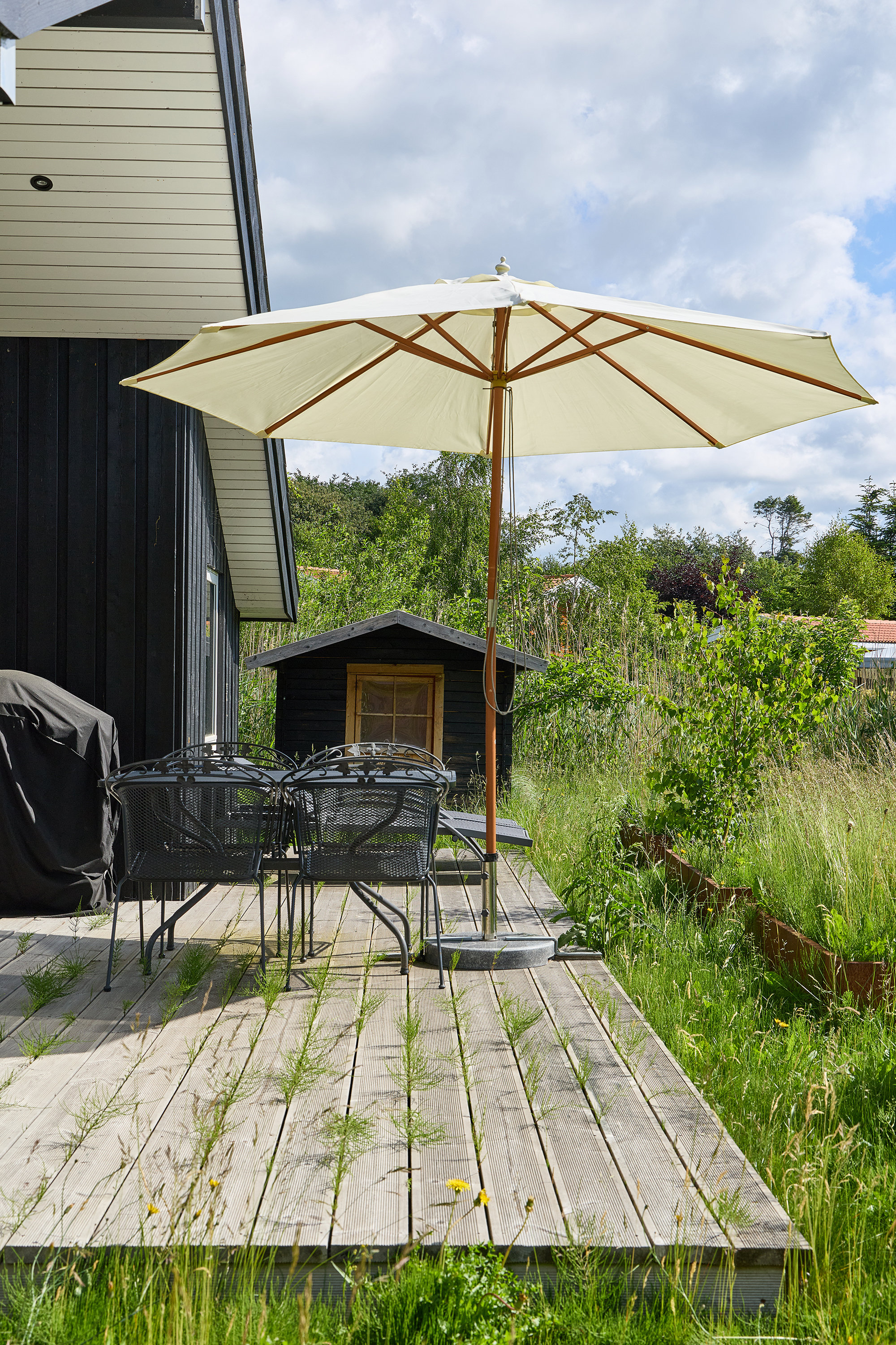 Fremhævet terrasse billede i fuldskærmstilstand. Billede af Sandkærvej 6, Kulhuse, 3630 Jægerspris