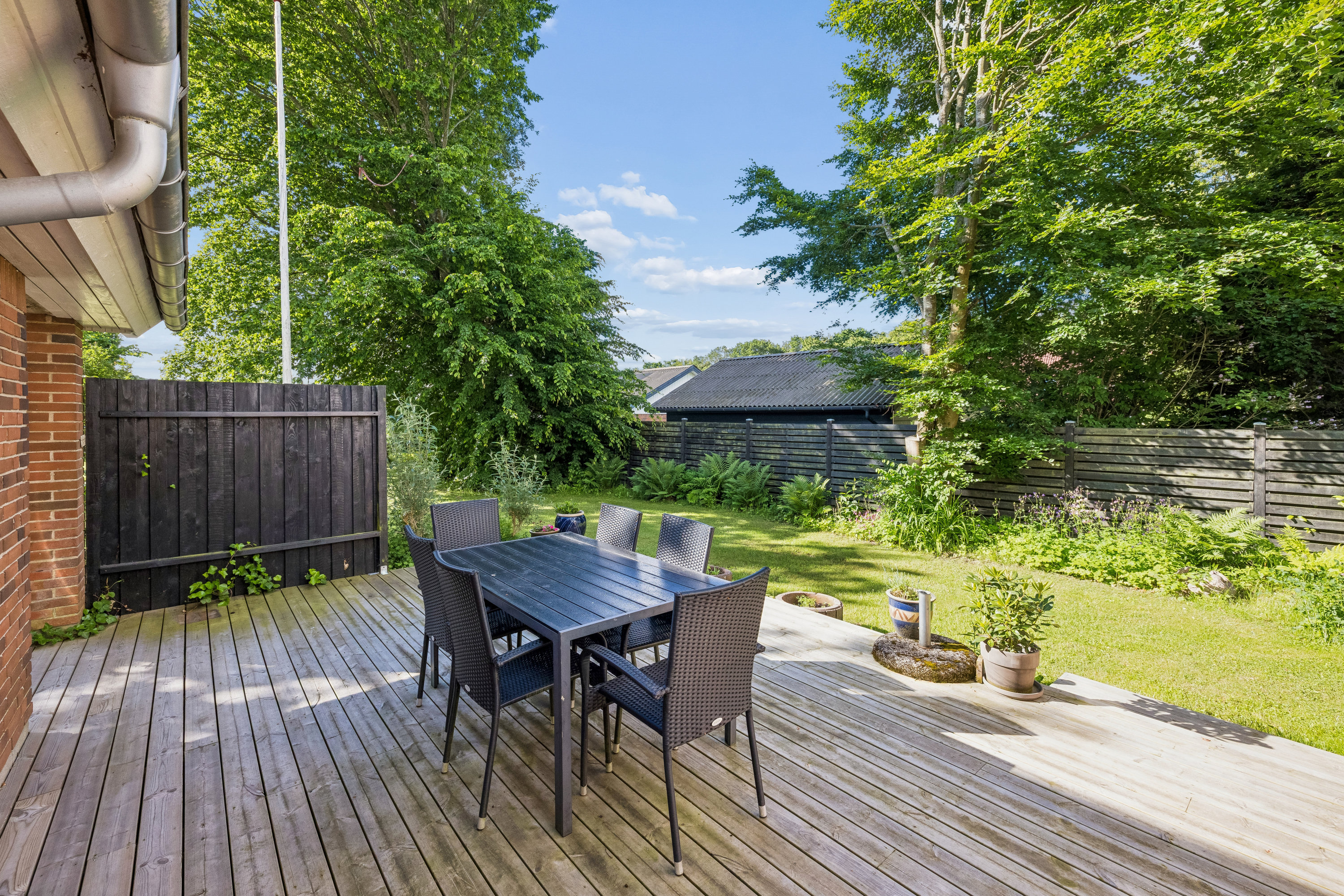 Fremhævet terrasse billede i fuldskærmstilstand. Billede af Hvidtjørnen 2, 8800 Viborg
