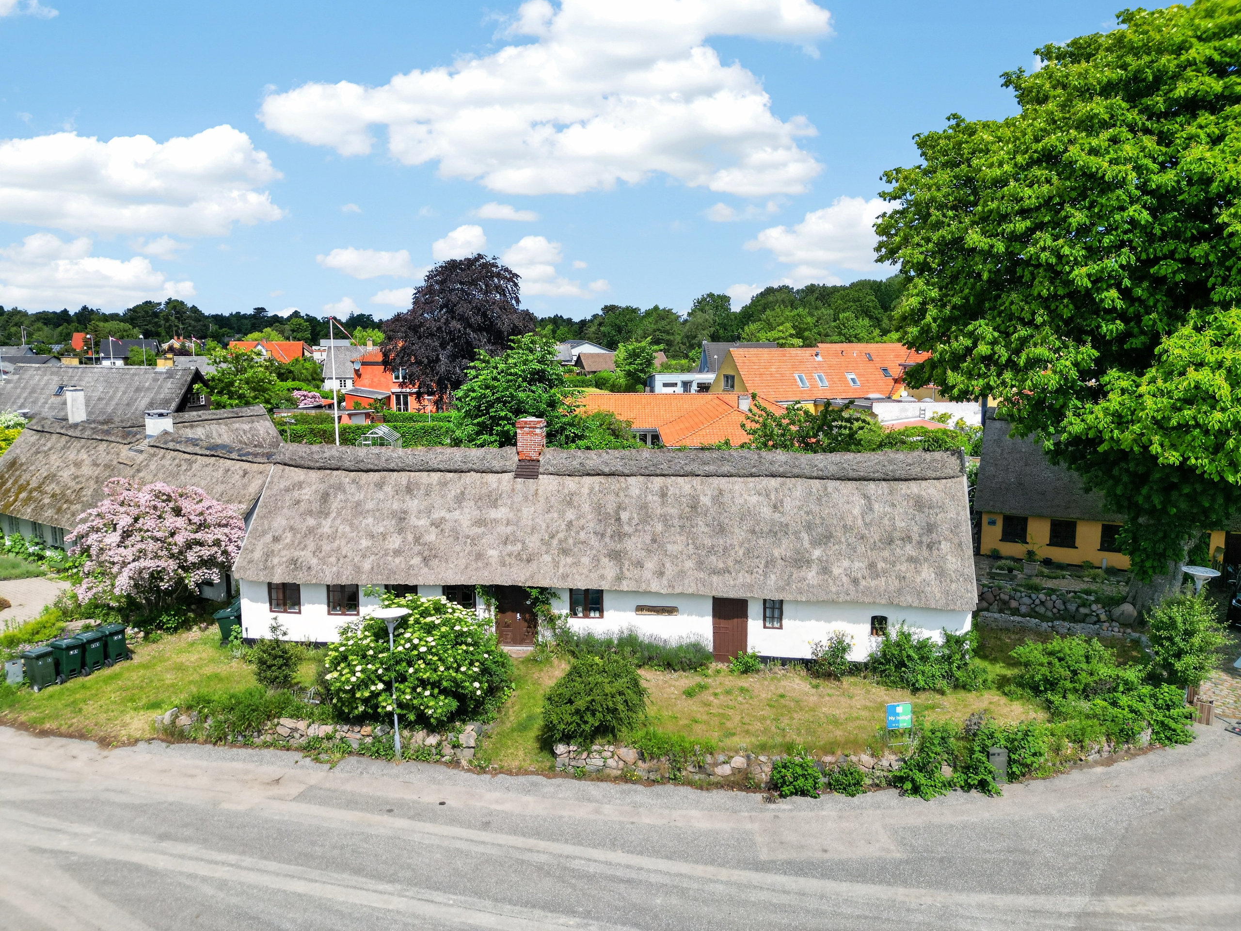 Fremhævet luftfoto billede i fuldskærmstilstand. Billede af Smedestræde 8, 4581 Rørvig