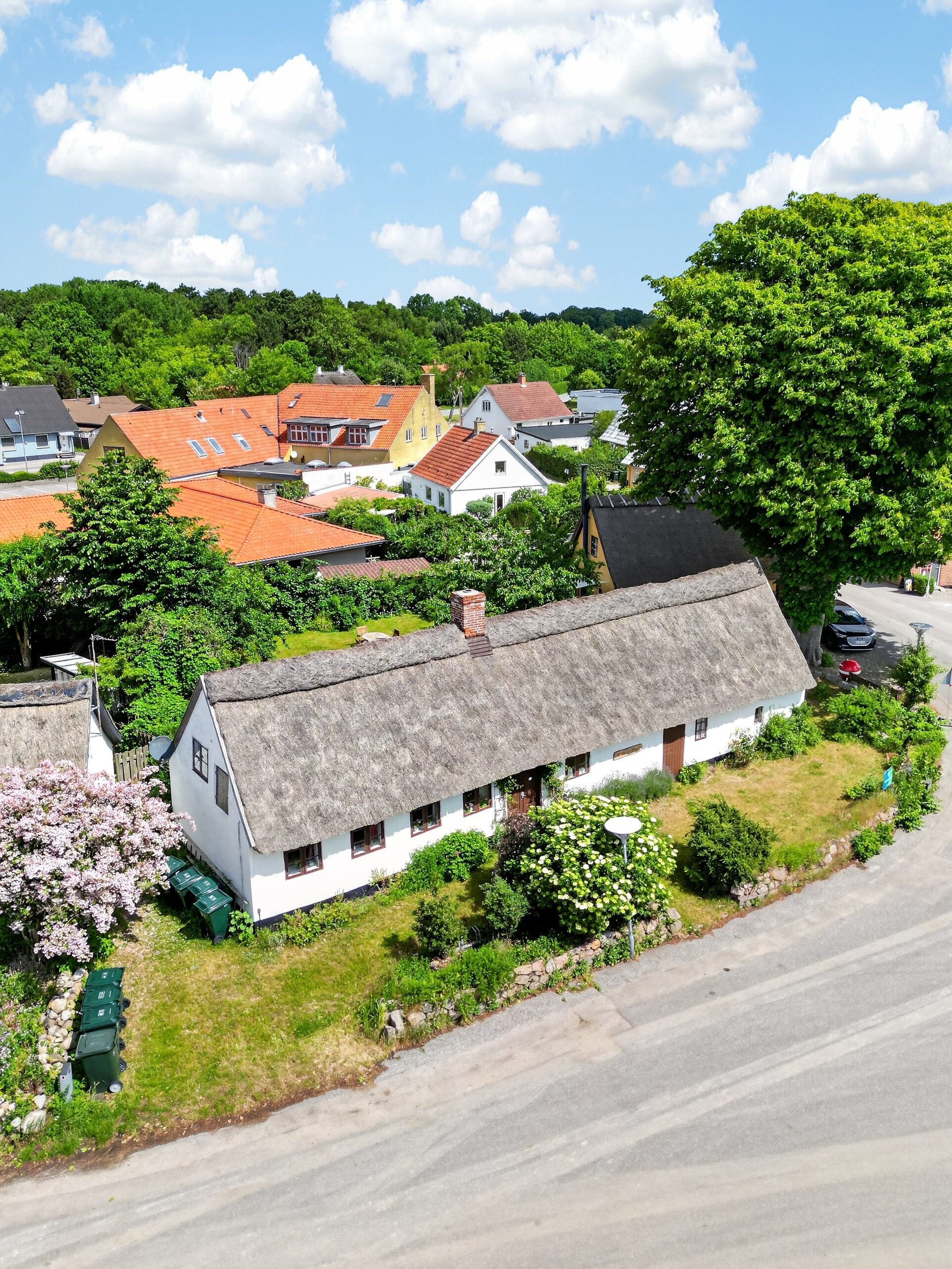 Fremhævet luftfoto billede i fuldskærmstilstand. Billede af Smedestræde 8, 4581 Rørvig