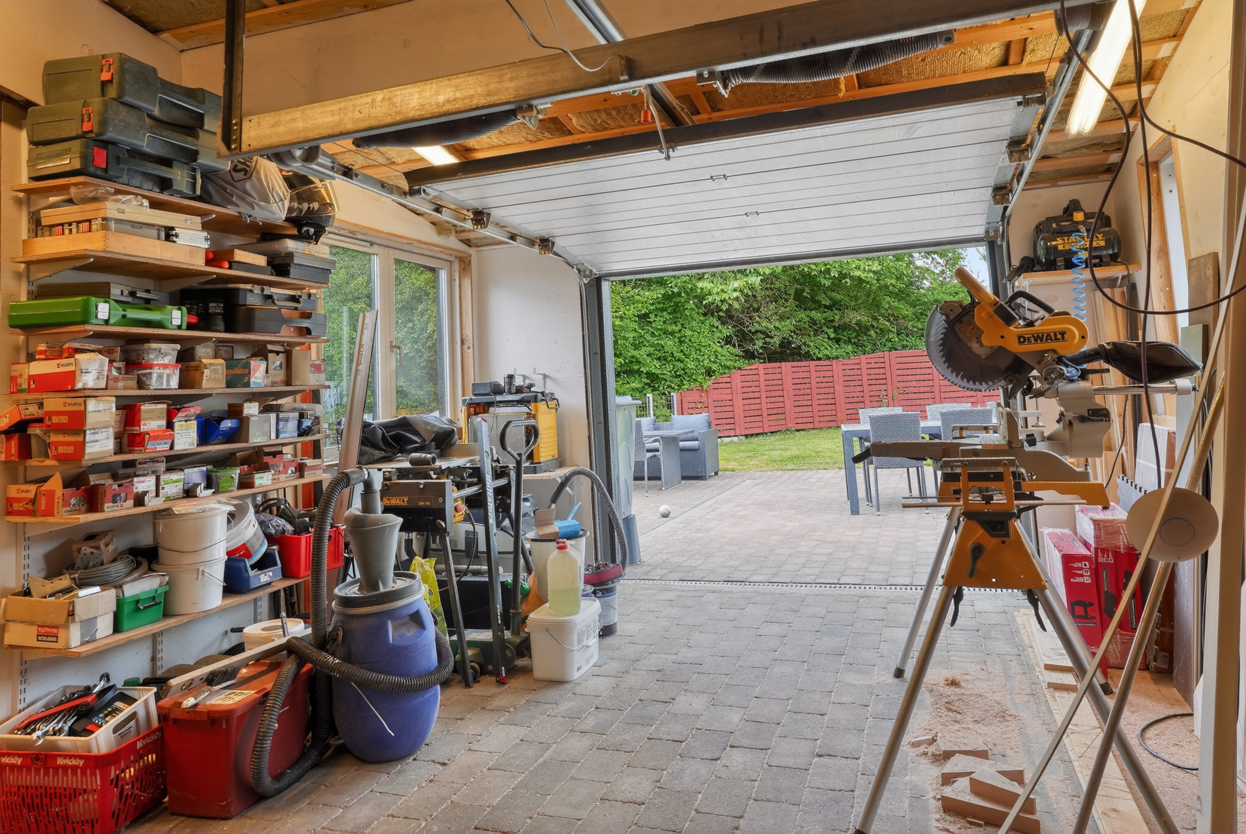 Fremhævet garage billede i fuldskærmstilstand. Billede af Stestrupvej 2, 4360 Kirke Eskilstrup