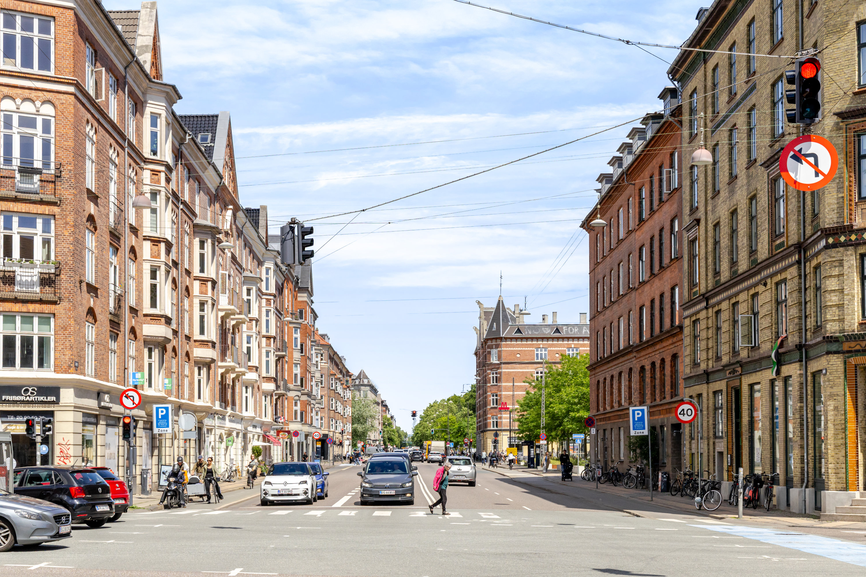 Fremhævet andet billede i fuldskærmstilstand. Billede af Jagtvej 1, 1. tv., 2200 København N