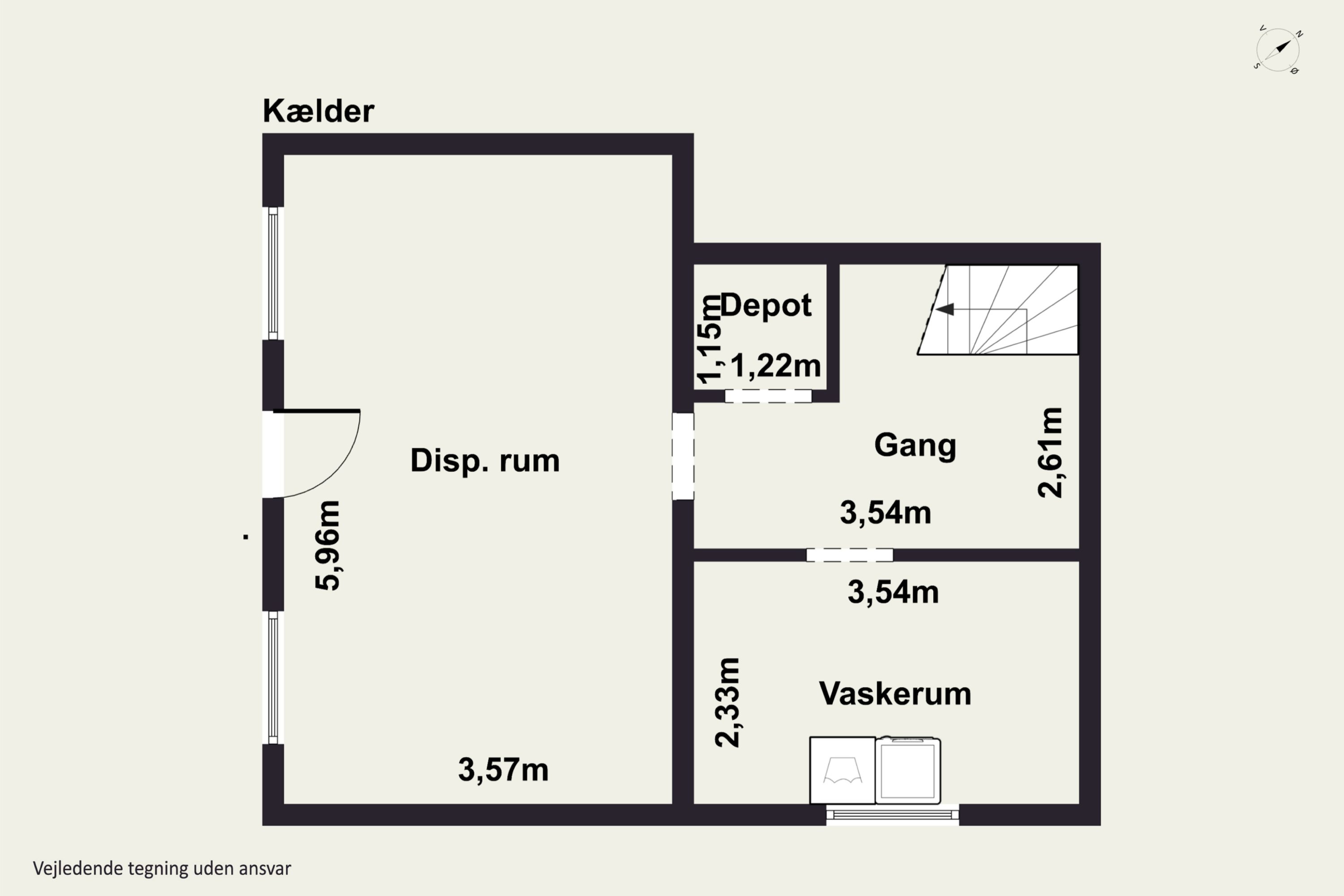 Plantegninger billede af Dybsøvejen 5, 4750 Lundby