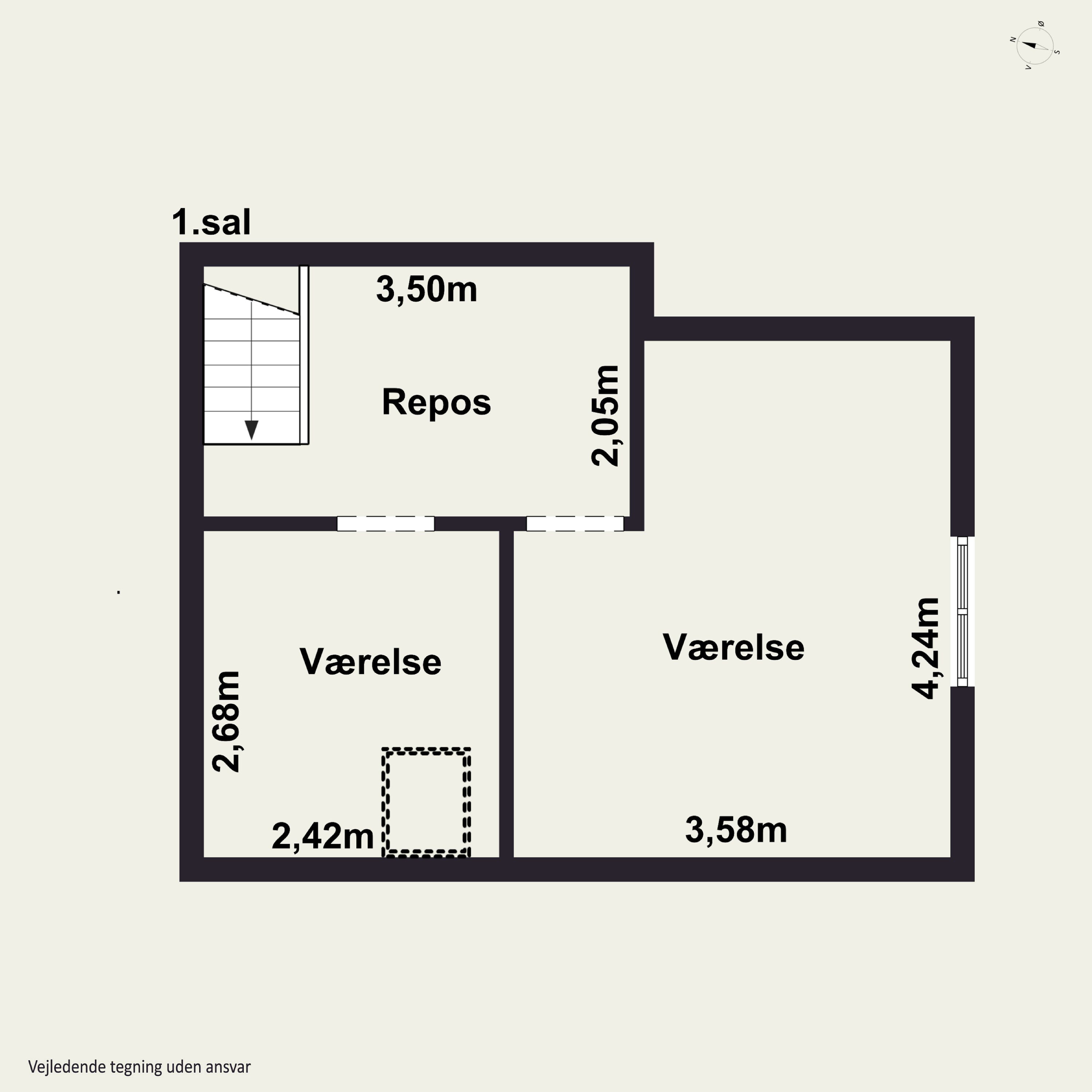Plantegninger billede af Frankerupvej 133, Flakkebjerg, 4200 Slagelse