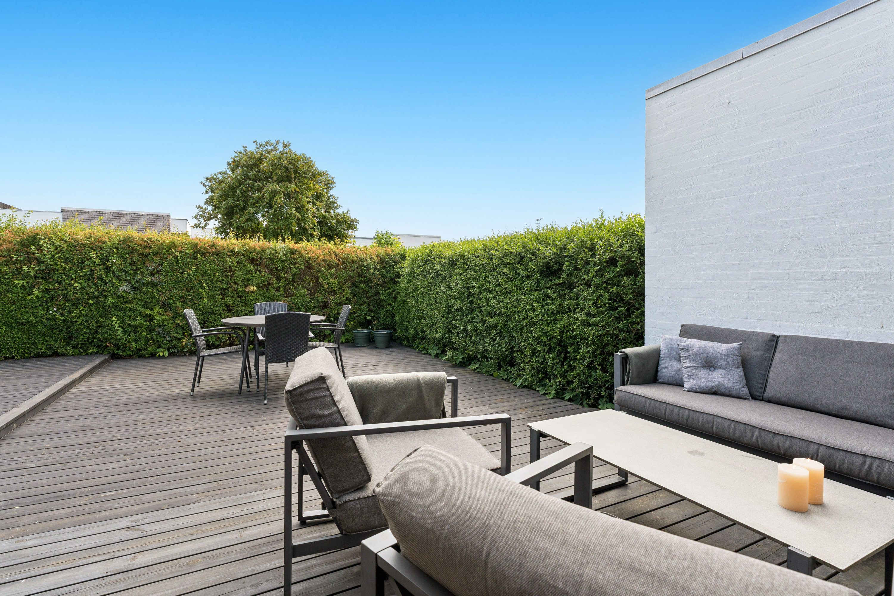 Fremhævet terrasse billede i fuldskærmstilstand. Billede af Mastrupvej 22, 9530 Støvring