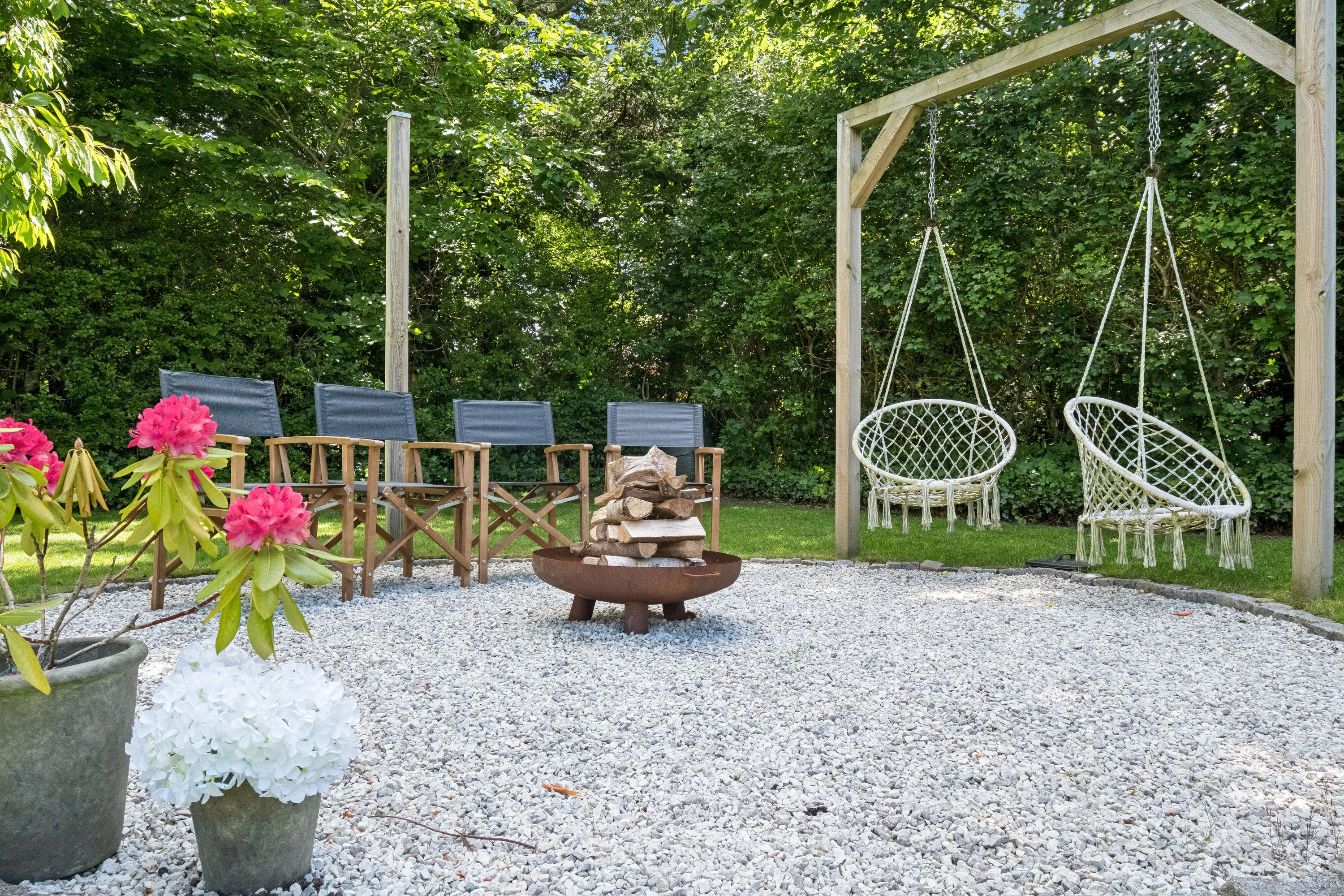 Fremhævet terrasse billede i fuldskærmstilstand. Billede af Kærvej 15, 9800 Hjørring