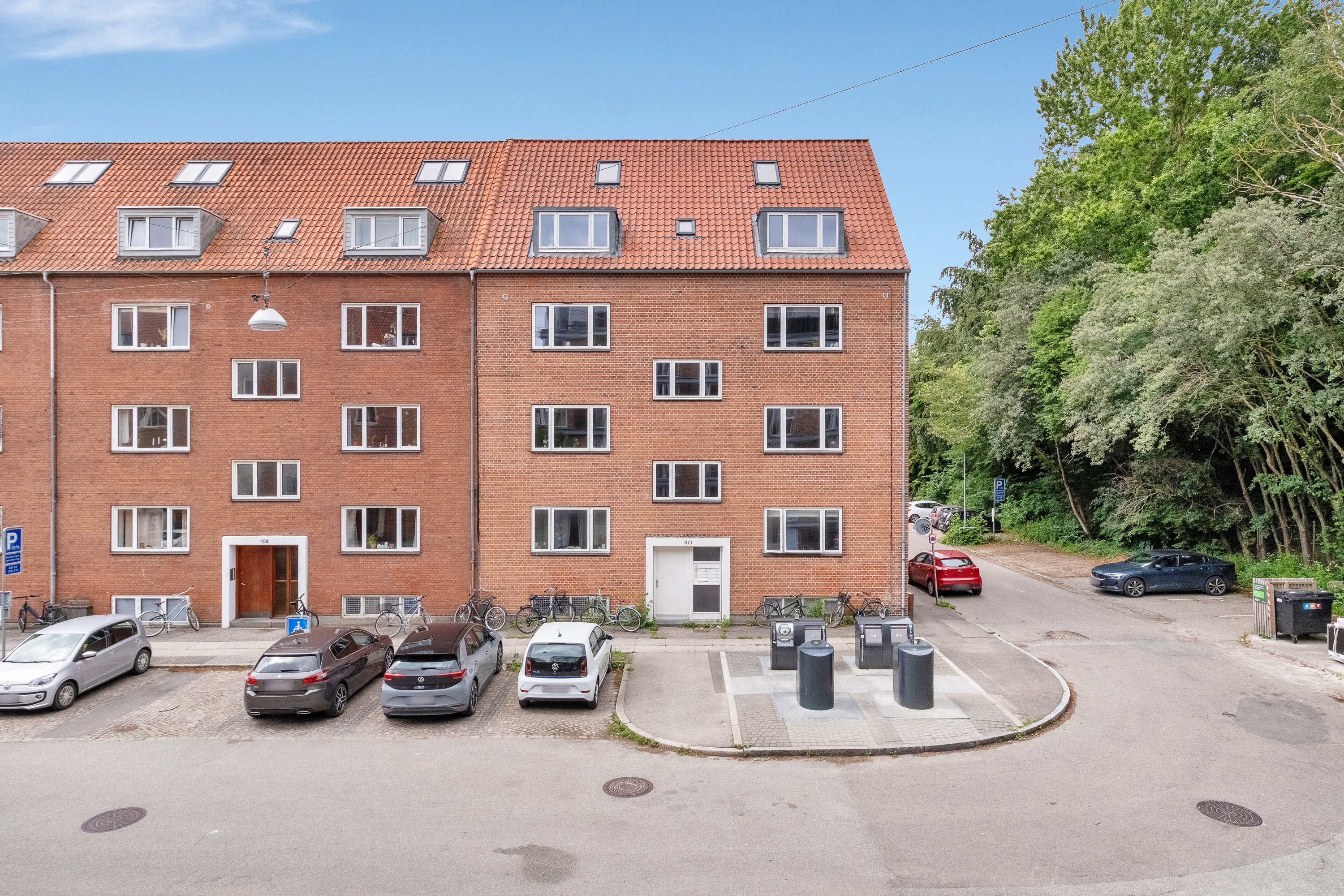 Fremhævet facade billede i fuldskærmstilstand. Billede af Silkeborgvej 110, 3. th., 8000 Aarhus C