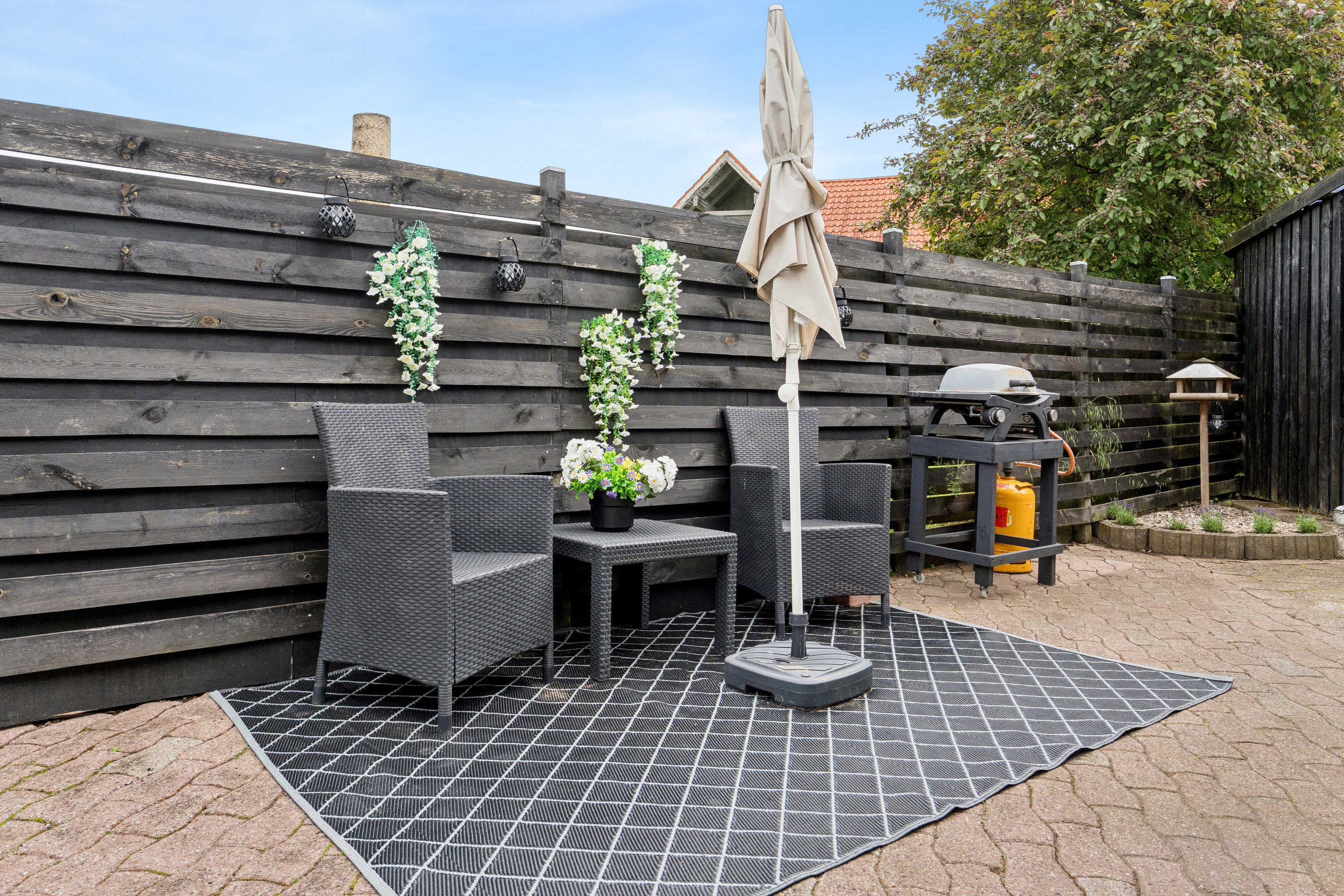 Fremhævet terrasse billede i fuldskærmstilstand. Billede af Sdr. Højrupvejen 112, Søllinge, 5750 Ringe
