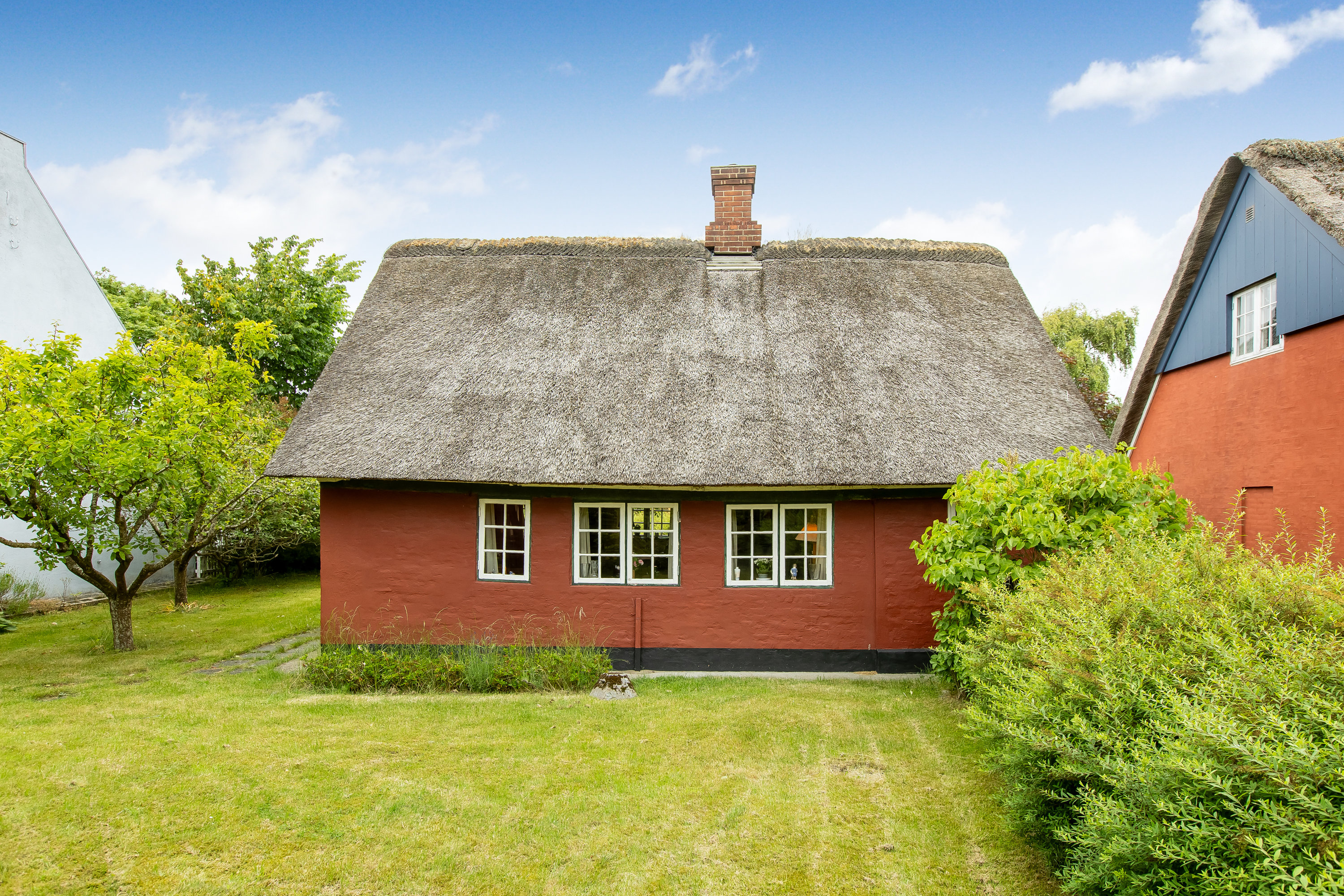 Fremhævet facade billede i fuldskærmstilstand. Billede af Nordre Engvej 4, Nordby, 6720 Fanø