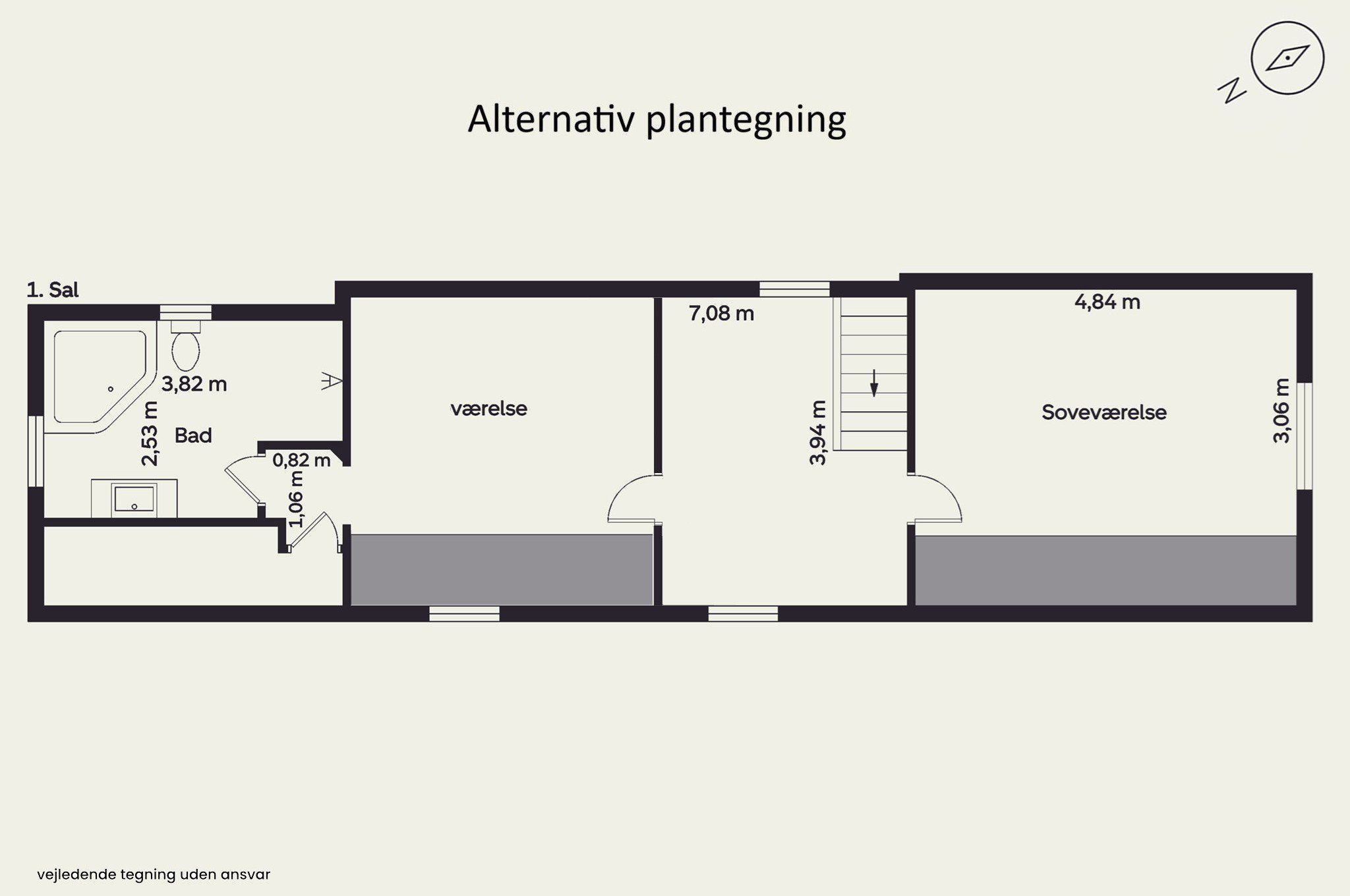 Plantegninger billede af Saksmosevej 7, 7300 Jelling