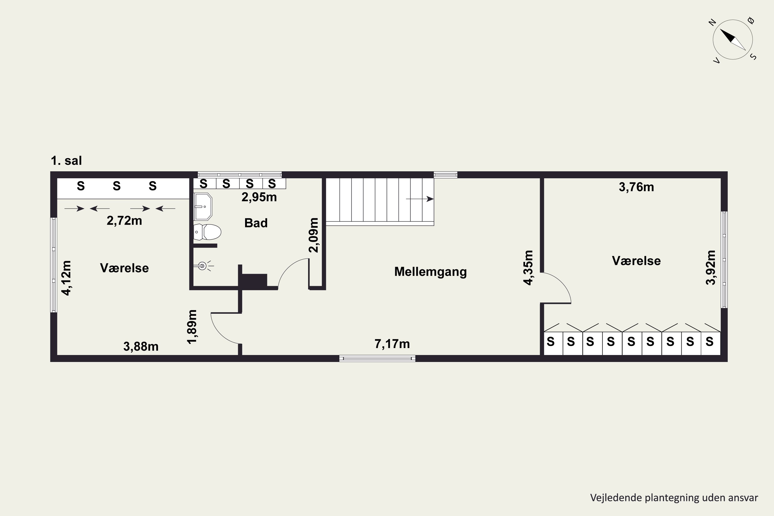 Plantegninger billede af Caroline Amalie Vej 11, 2800 Kongens Lyngby