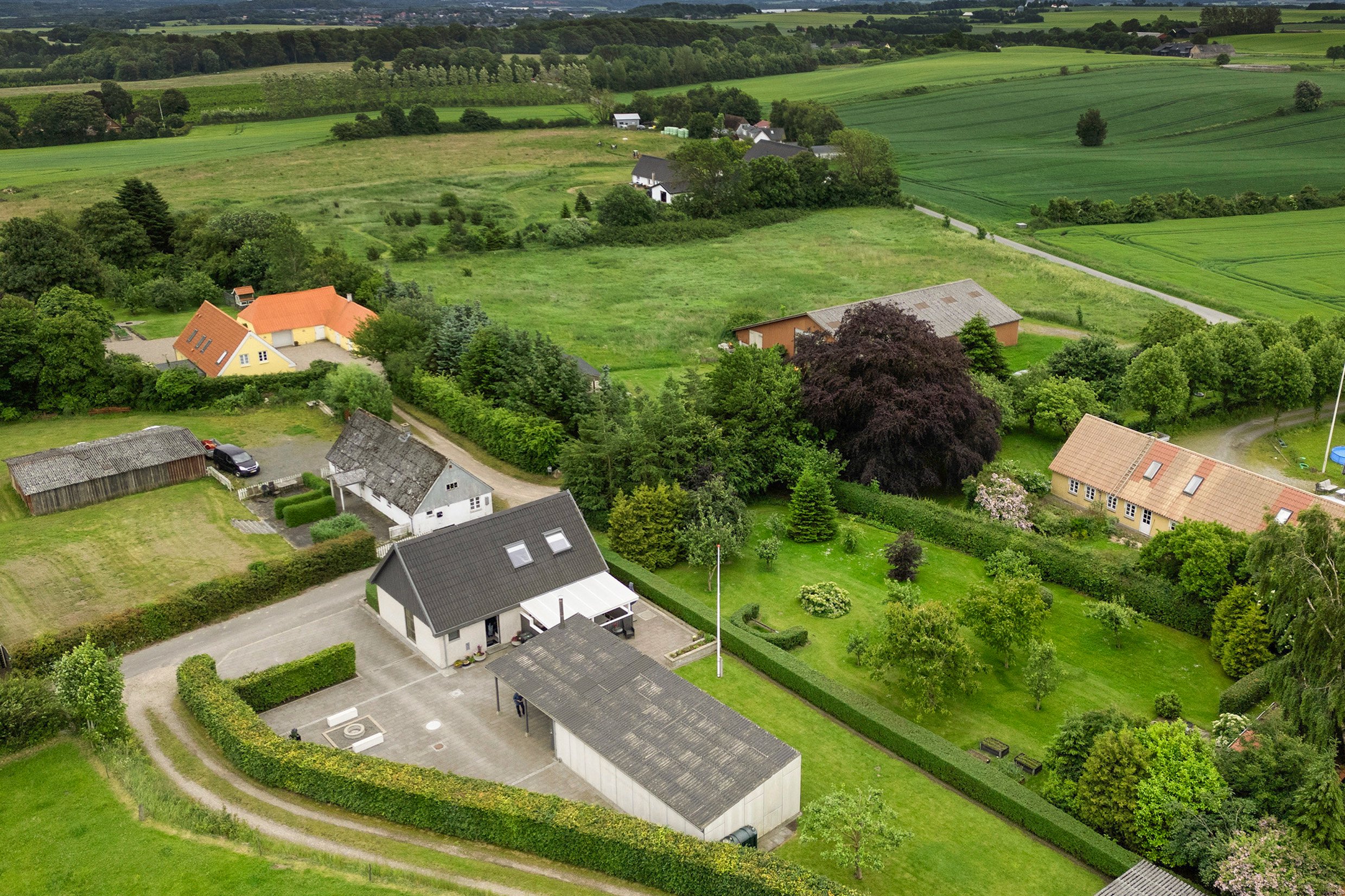 Fremhævet område billede i fuldskærmstilstand. Billede af Enner Byvej 3, Enner, 8700 Horsens