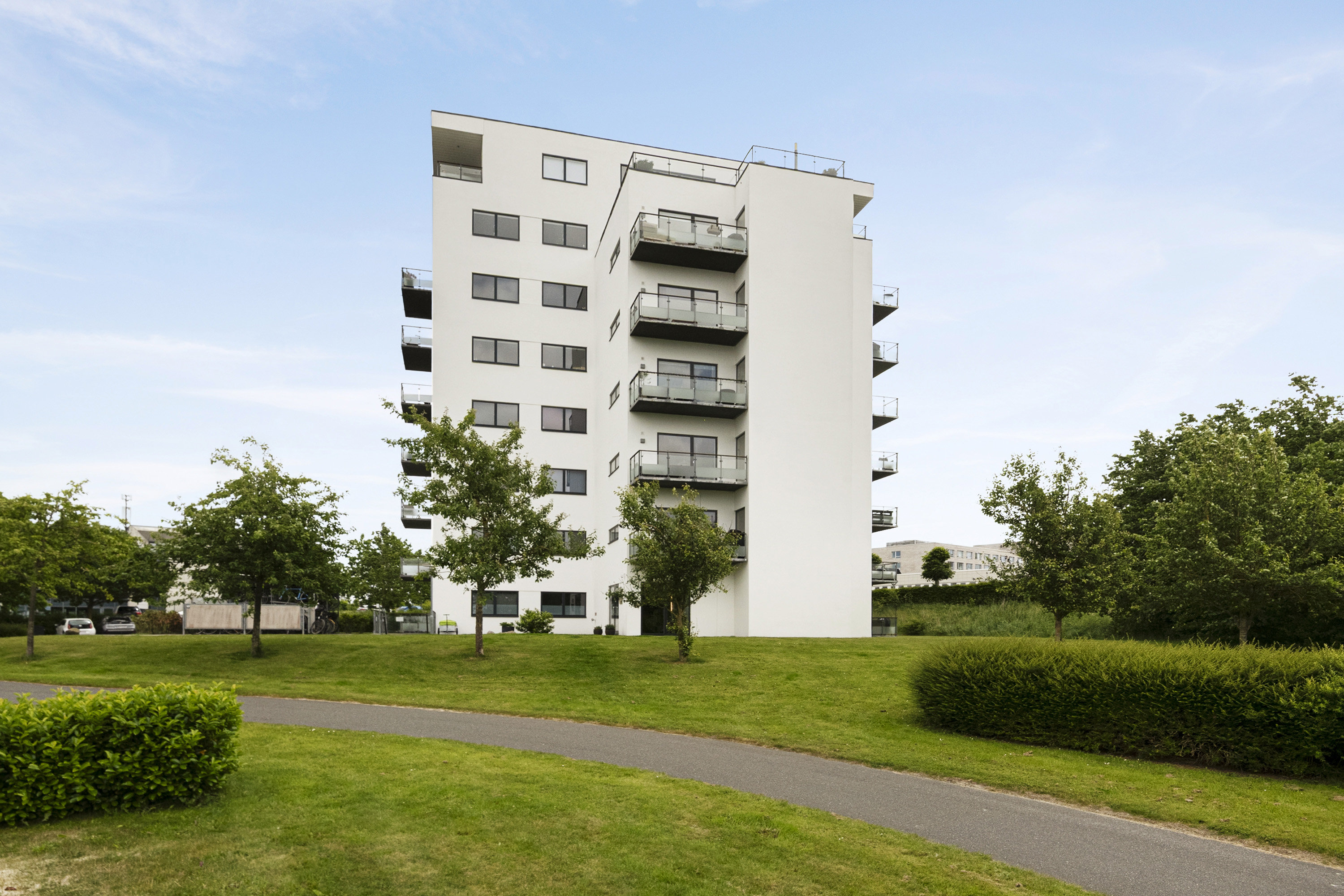 Fremhævet ejendommen billede i fuldskærmstilstand. Billede af Olof Palmes Allé 31A, 6. 2., 8200 Aarhus N