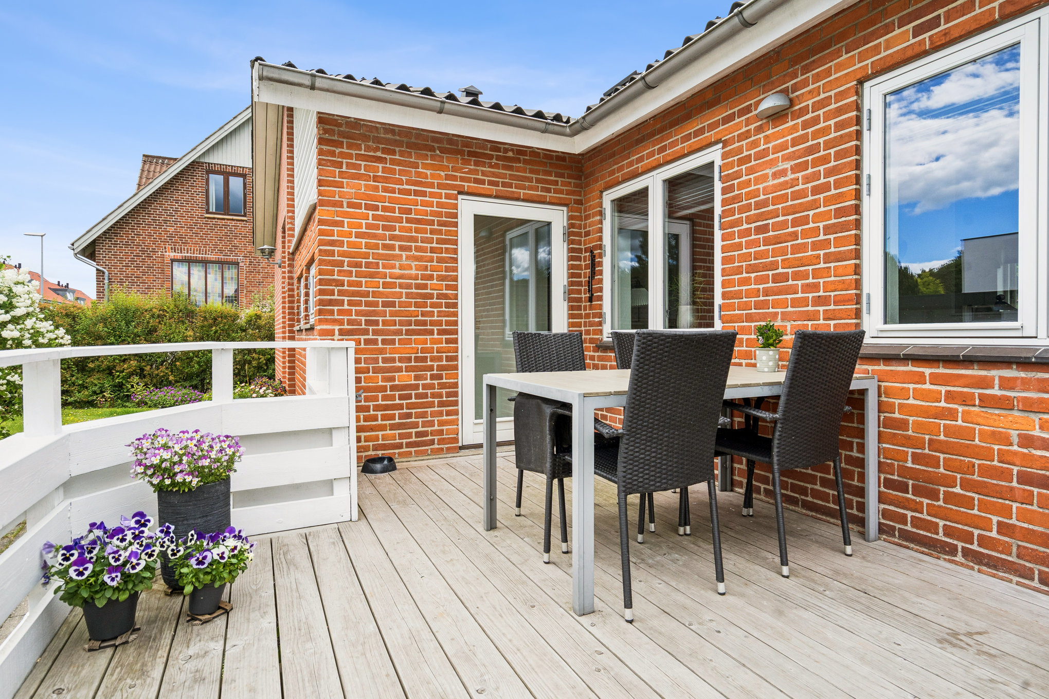 Fremhævet terrasse billede i fuldskærmstilstand. Billede af Aalborggade 31, 8940 Randers SV