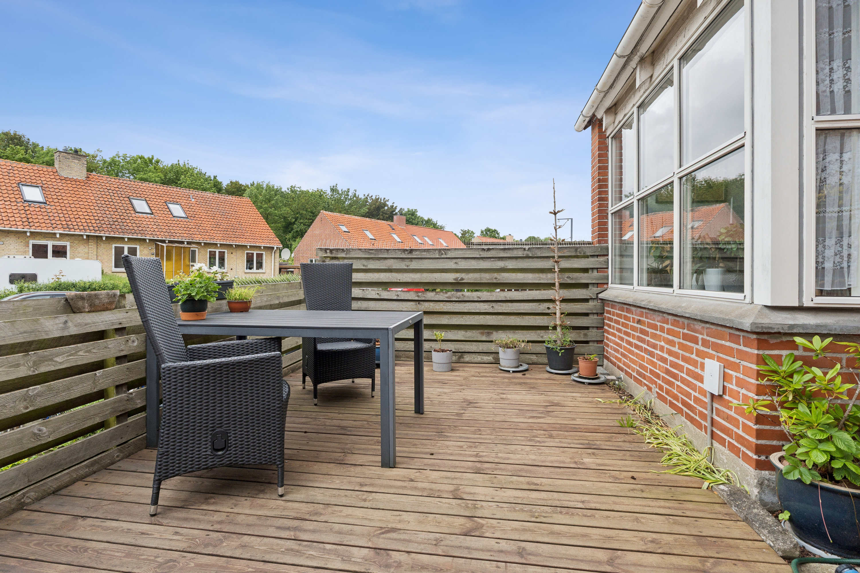 Fremhævet terrasse billede i fuldskærmstilstand. Billede af Nørregårdsvej 287, 2610 Rødovre