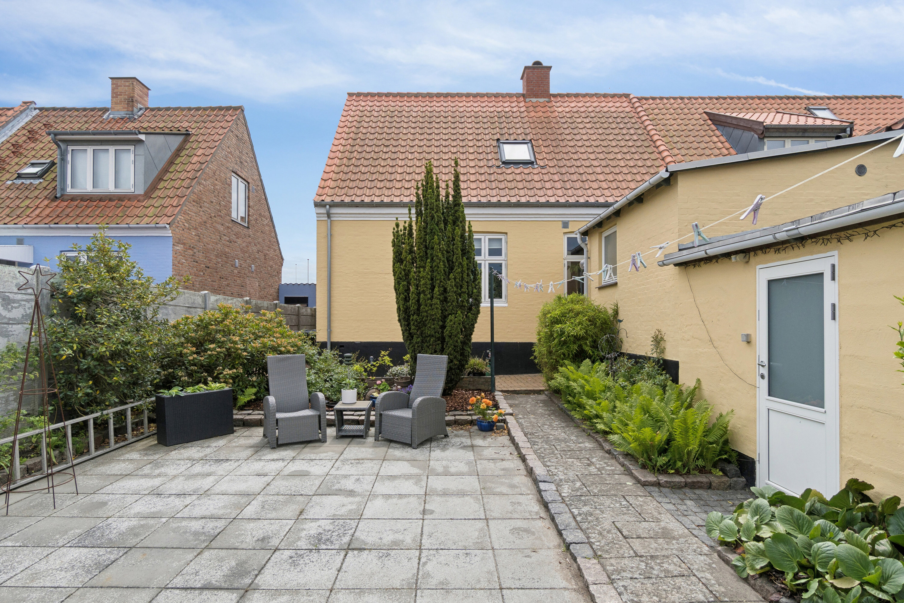 Fremhævet terrasse billede i fuldskærmstilstand. Billede af Absalonsgade 13, 3700 Rønne