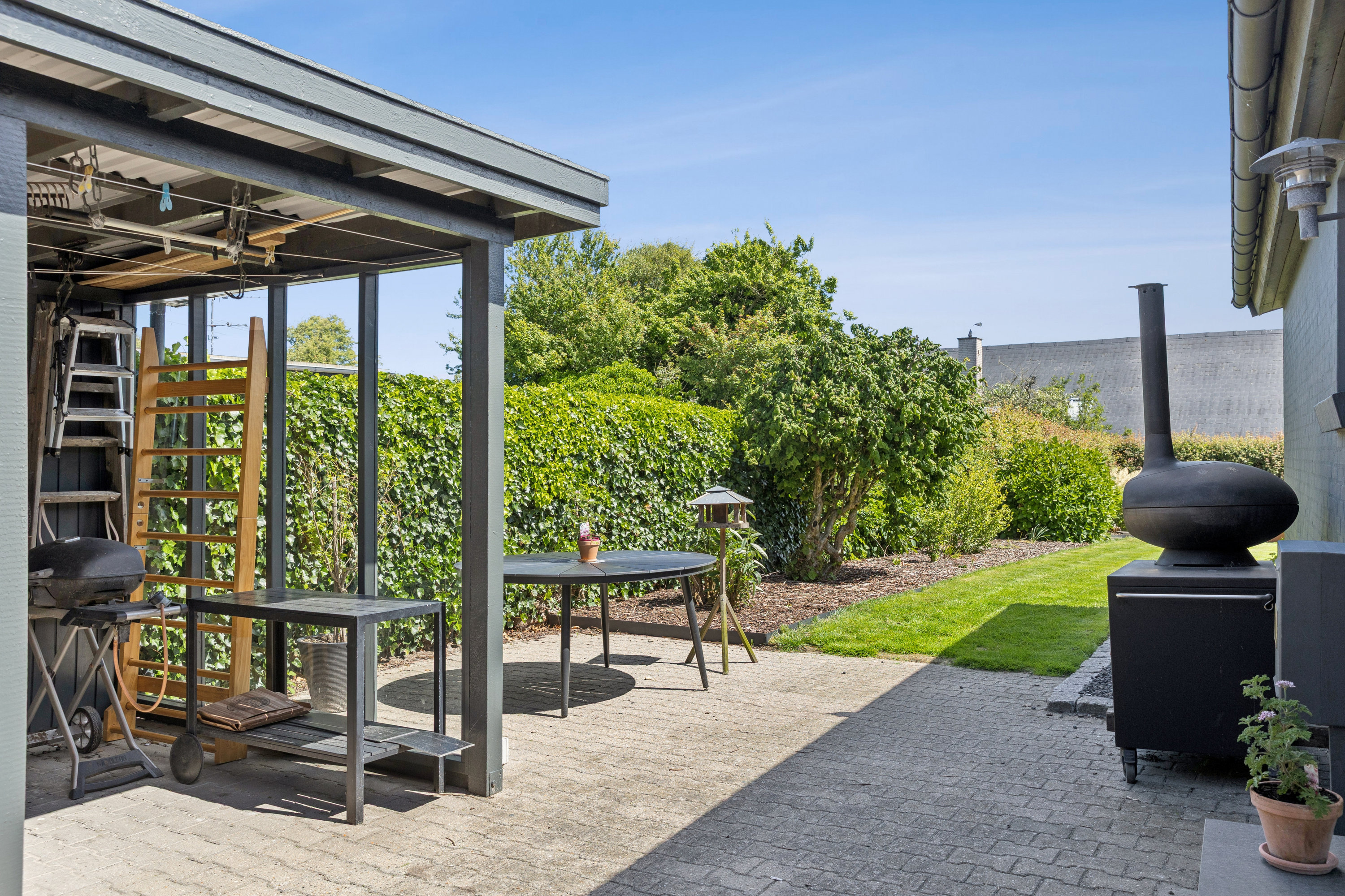 Fremhævet terrasse billede i fuldskærmstilstand. Billede af Fruevej 109, 7900 Nykøbing M