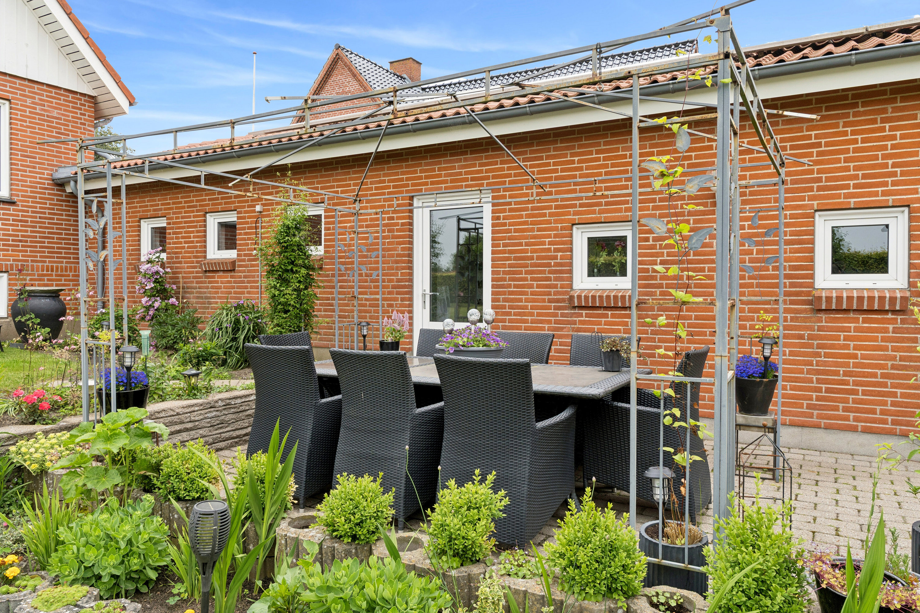 Fremhævet terrasse billede i fuldskærmstilstand. Billede af Nygade 51, 6330 Padborg