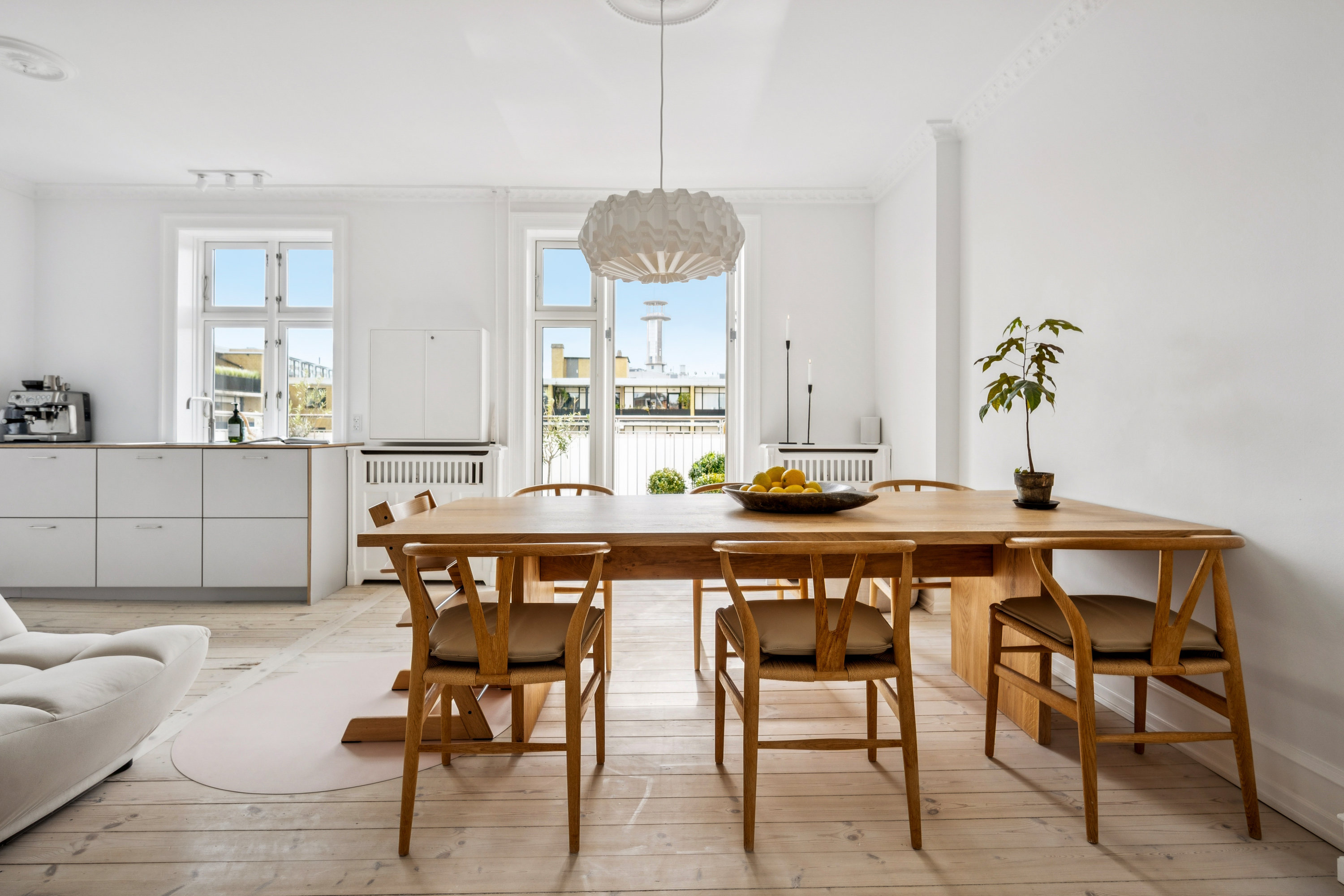 Fremhævet spisestue billede i fuldskærmstilstand. Billede af Nordre Fasanvej 154, 4. th., 2000 Frederiksberg