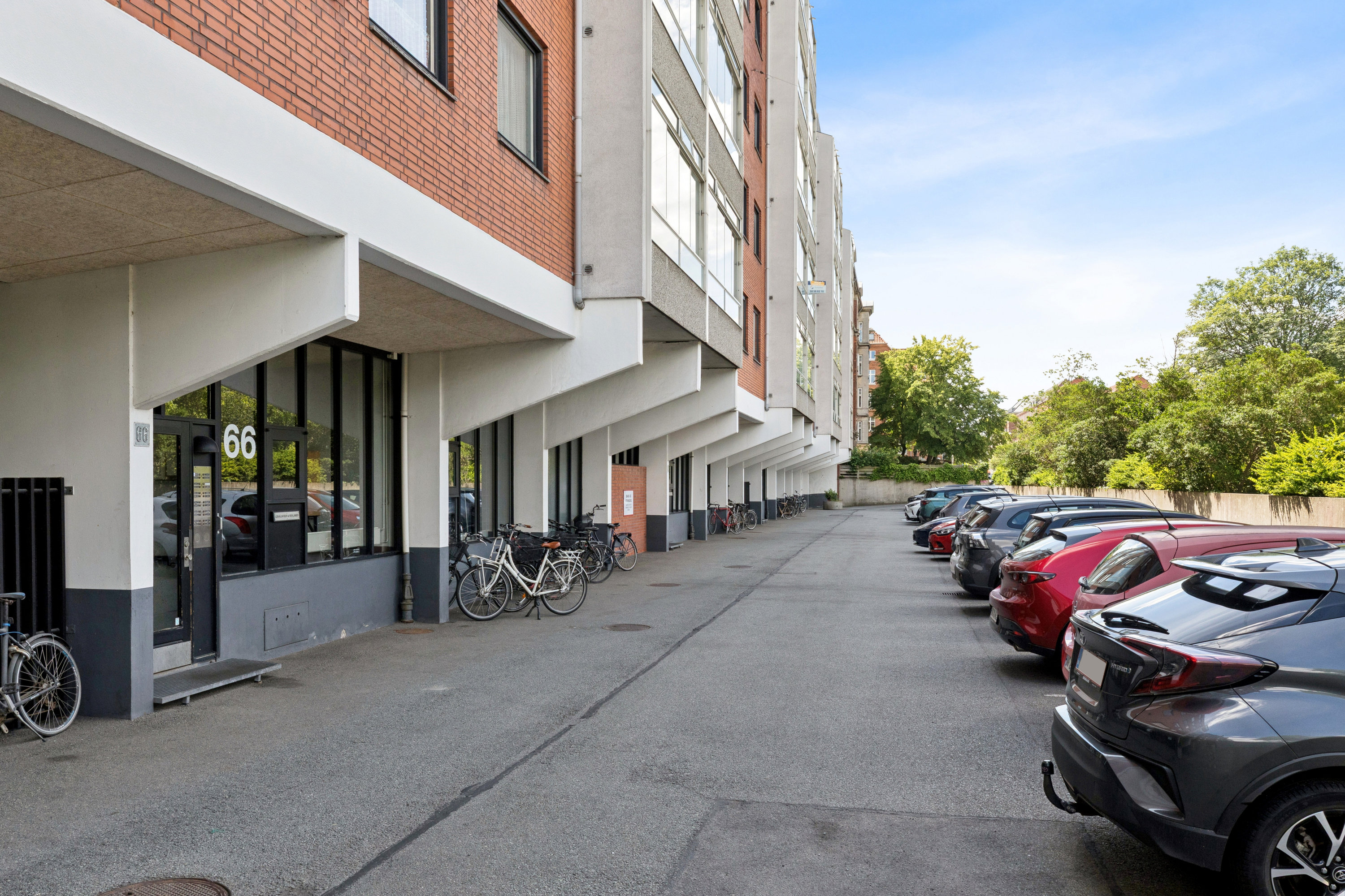 Fremhævet andet billede i fuldskærmstilstand. Billede af Nordre Fasanvej 66, 5. 53., 2000 Frederiksberg