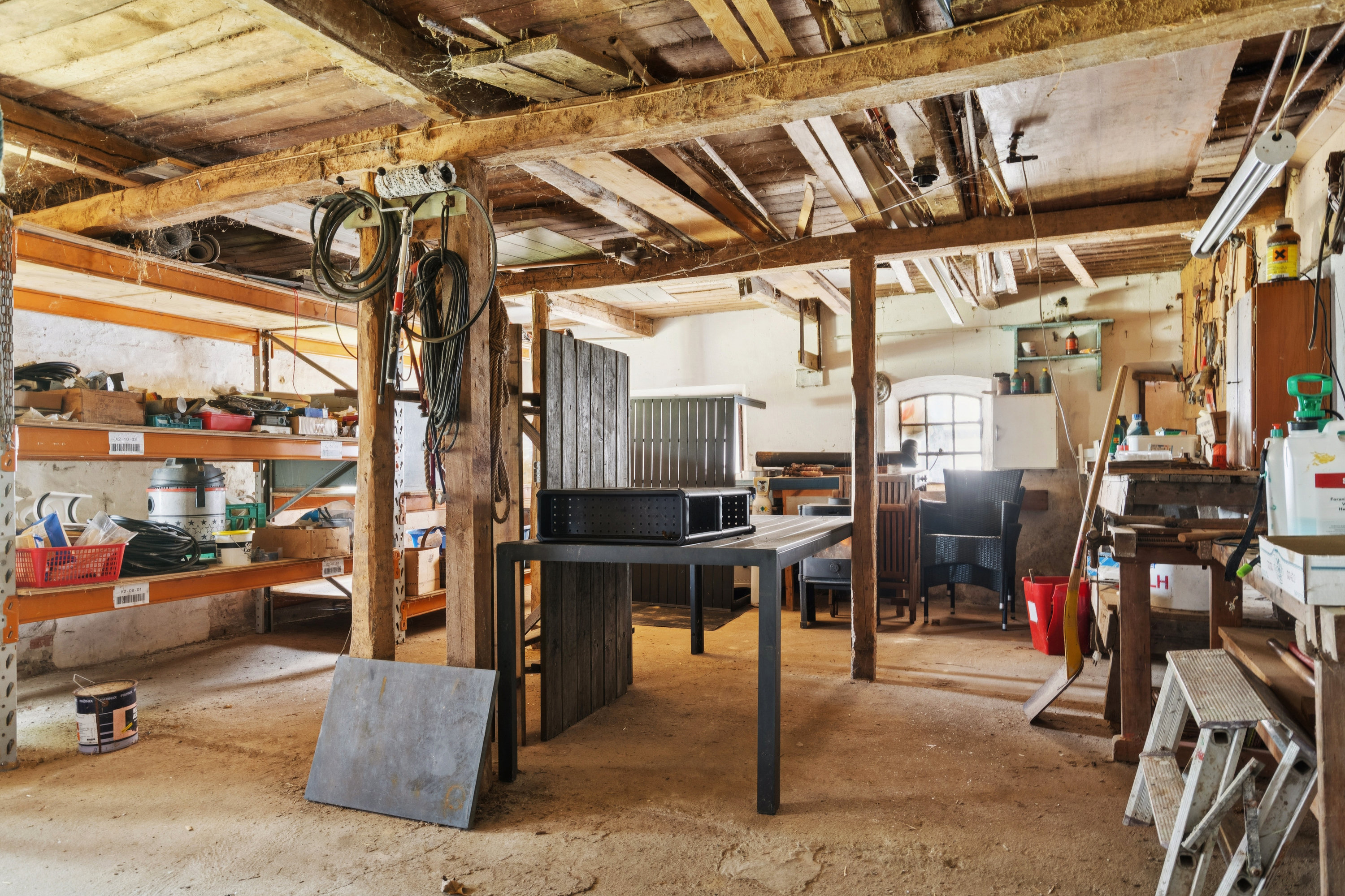 Fremhævet stald billede i fuldskærmstilstand. Billede af Gullev Byvej 9, 8850 Bjerringbro