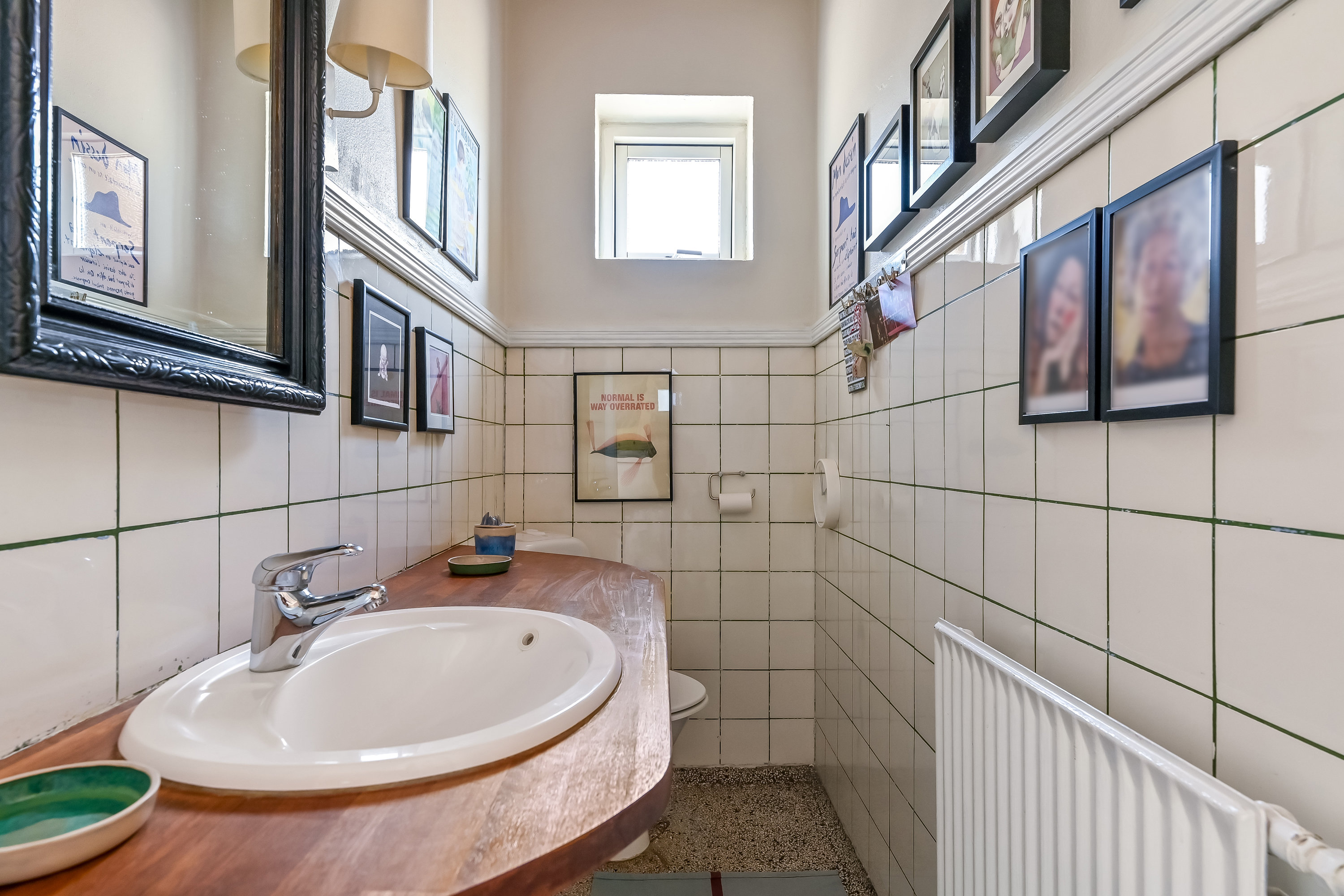 Fremhævet gæstetoilet billede i fuldskærmstilstand. Billede af Ydunsvej 17B, 7400 Herning