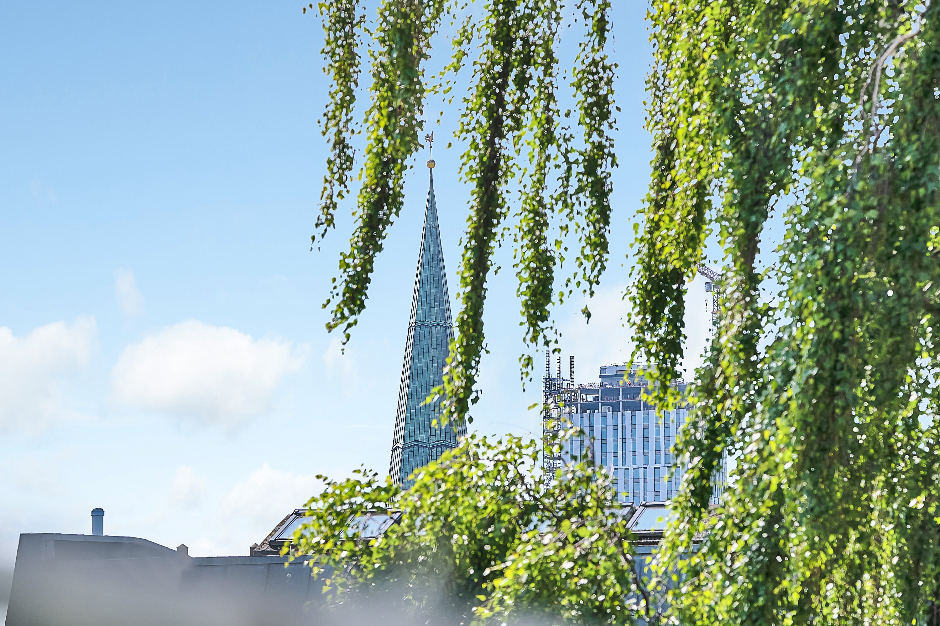 Fremhævet gårdmiljø billede i fuldskærmstilstand. Billede af Thunøgade 19C, 8000 Aarhus C