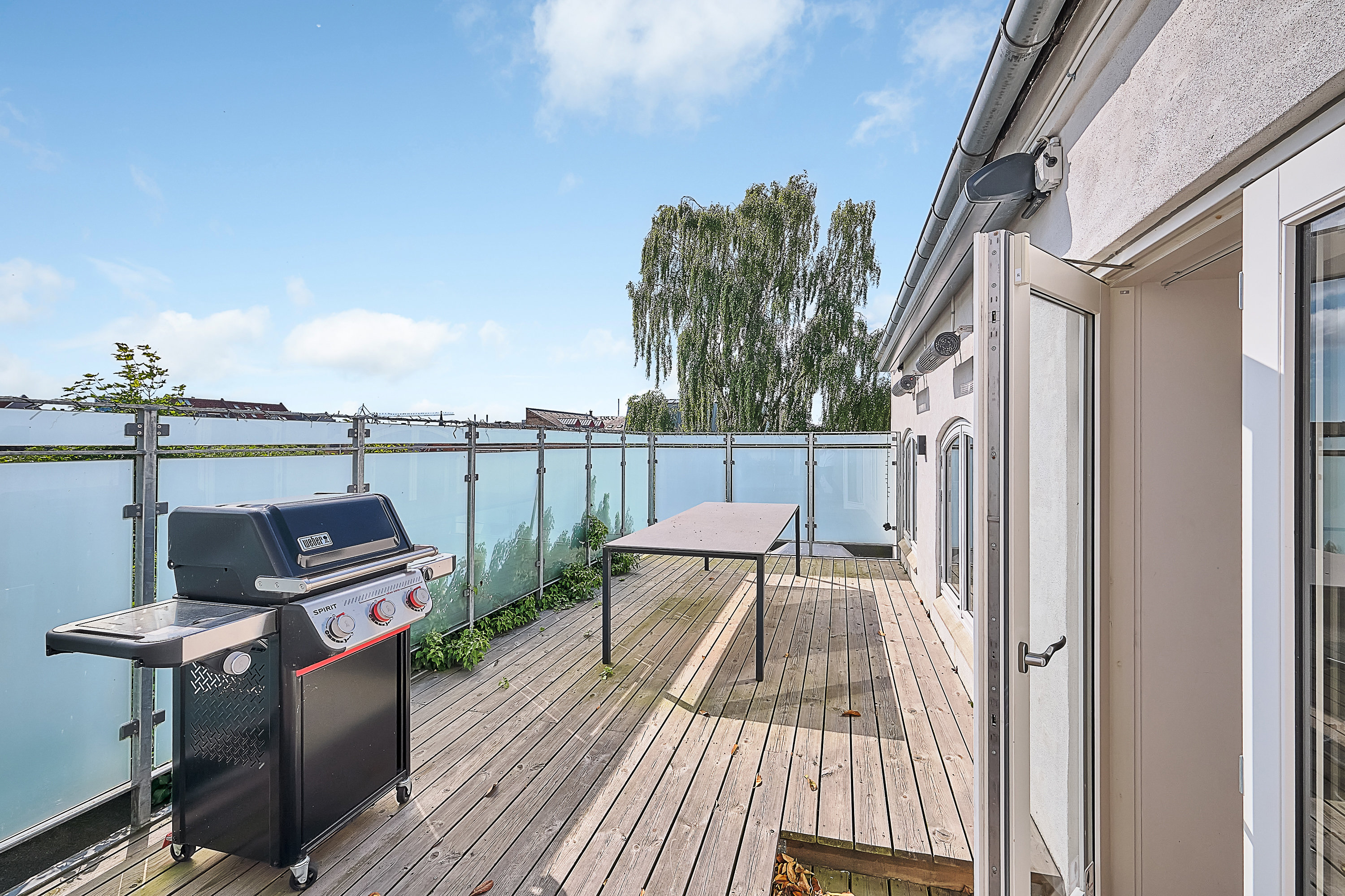 Fremhævet tagterrasse billede i fuldskærmstilstand. Billede af Thunøgade 19C, 8000 Aarhus C