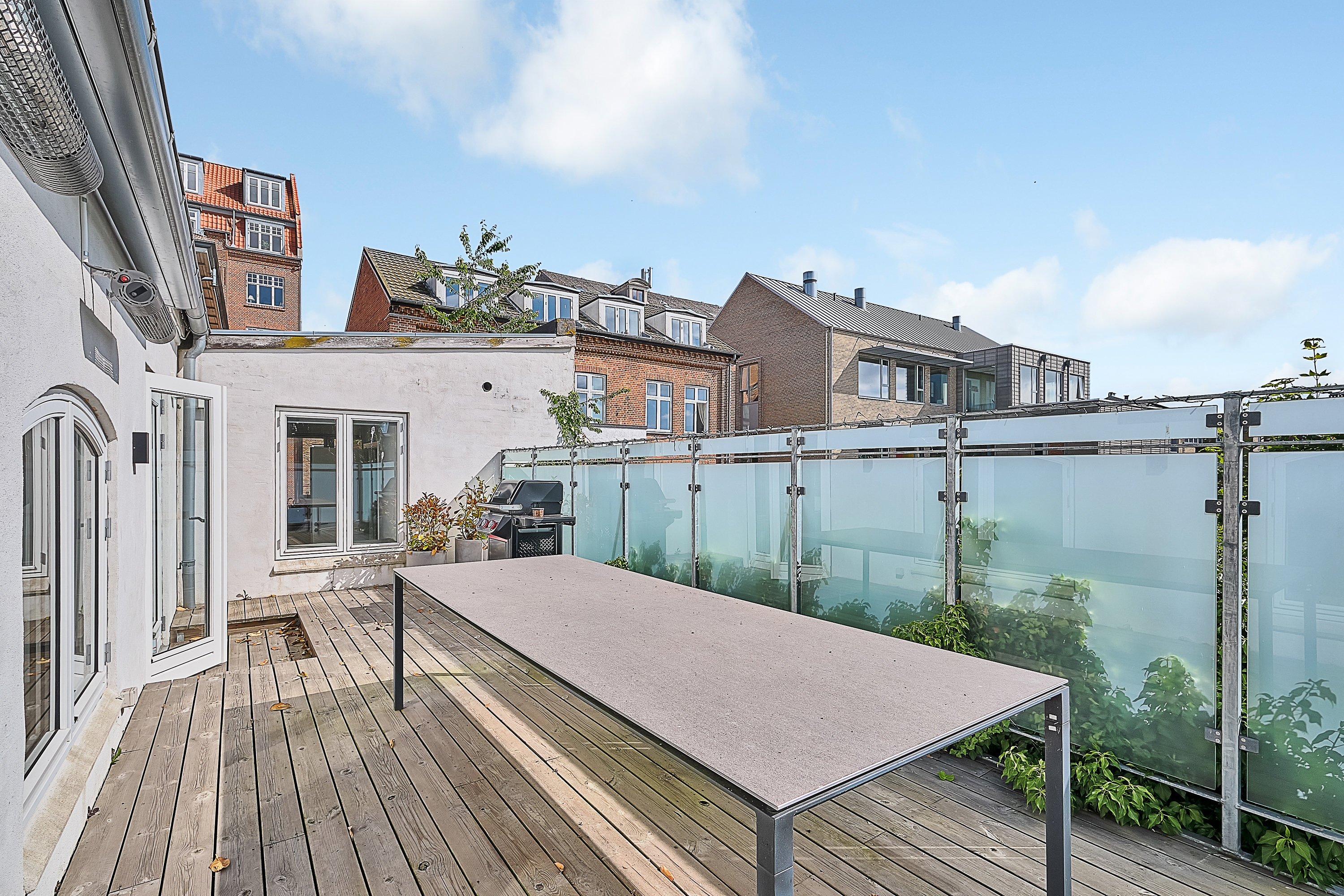 Fremhævet tagterrasse billede i fuldskærmstilstand. Billede af Thunøgade 19C, 8000 Aarhus C