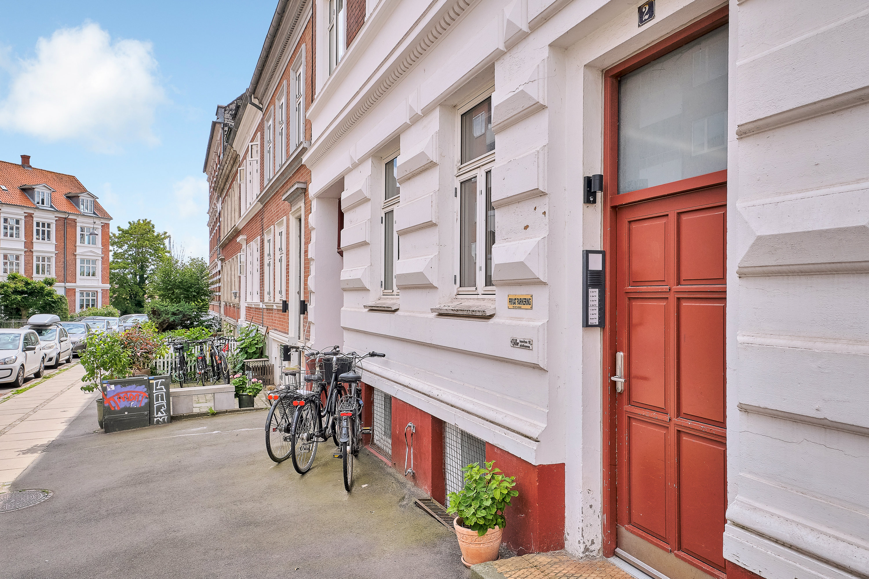 Fremhævet gårdmiljø billede i fuldskærmstilstand. Billede af Heibergsgade 2, 3. tv., 8000 Aarhus C