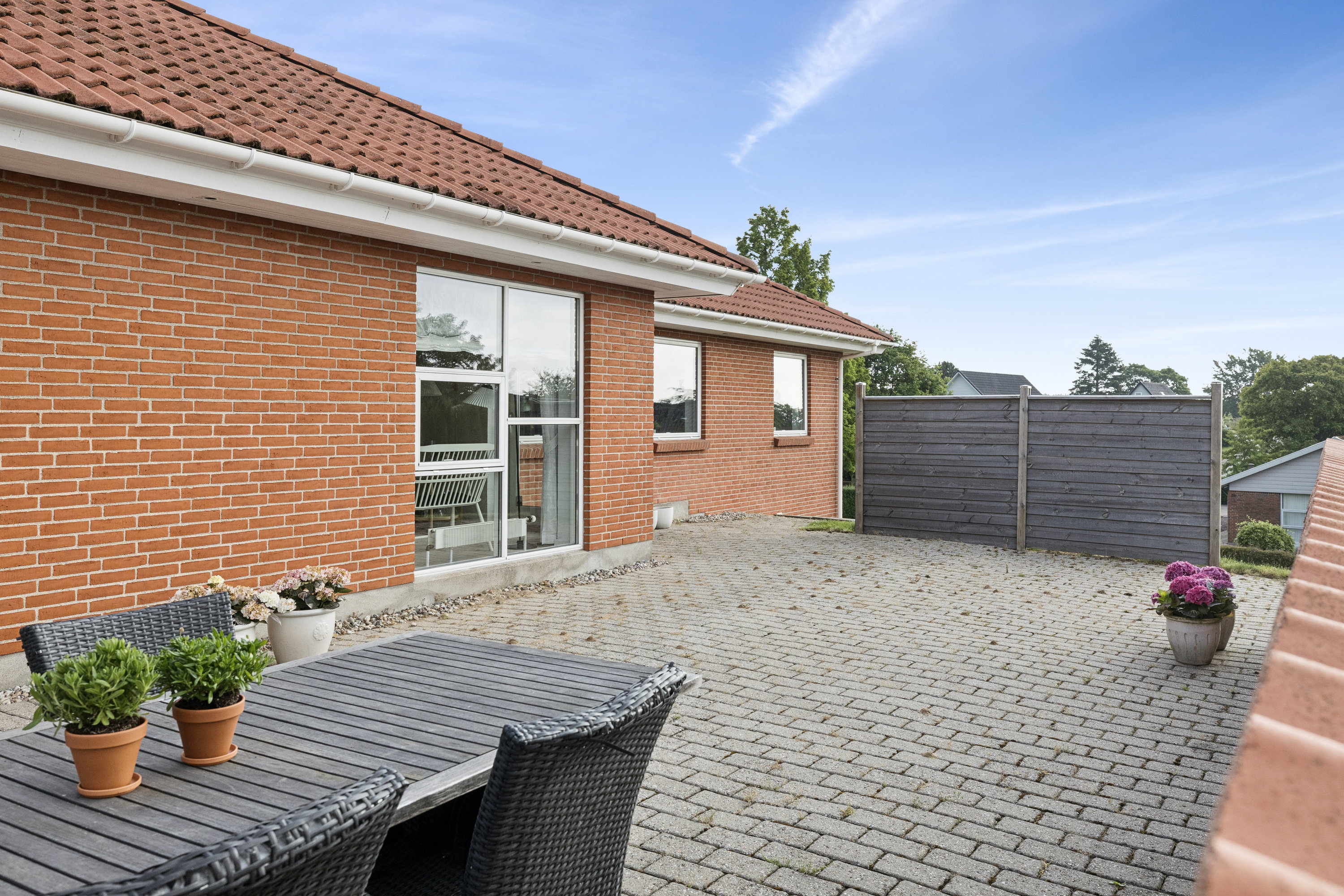 Fremhævet terrasse billede i fuldskærmstilstand. Billede af Bygmarken 8, Skallebølle, 5492 Vissenbjerg