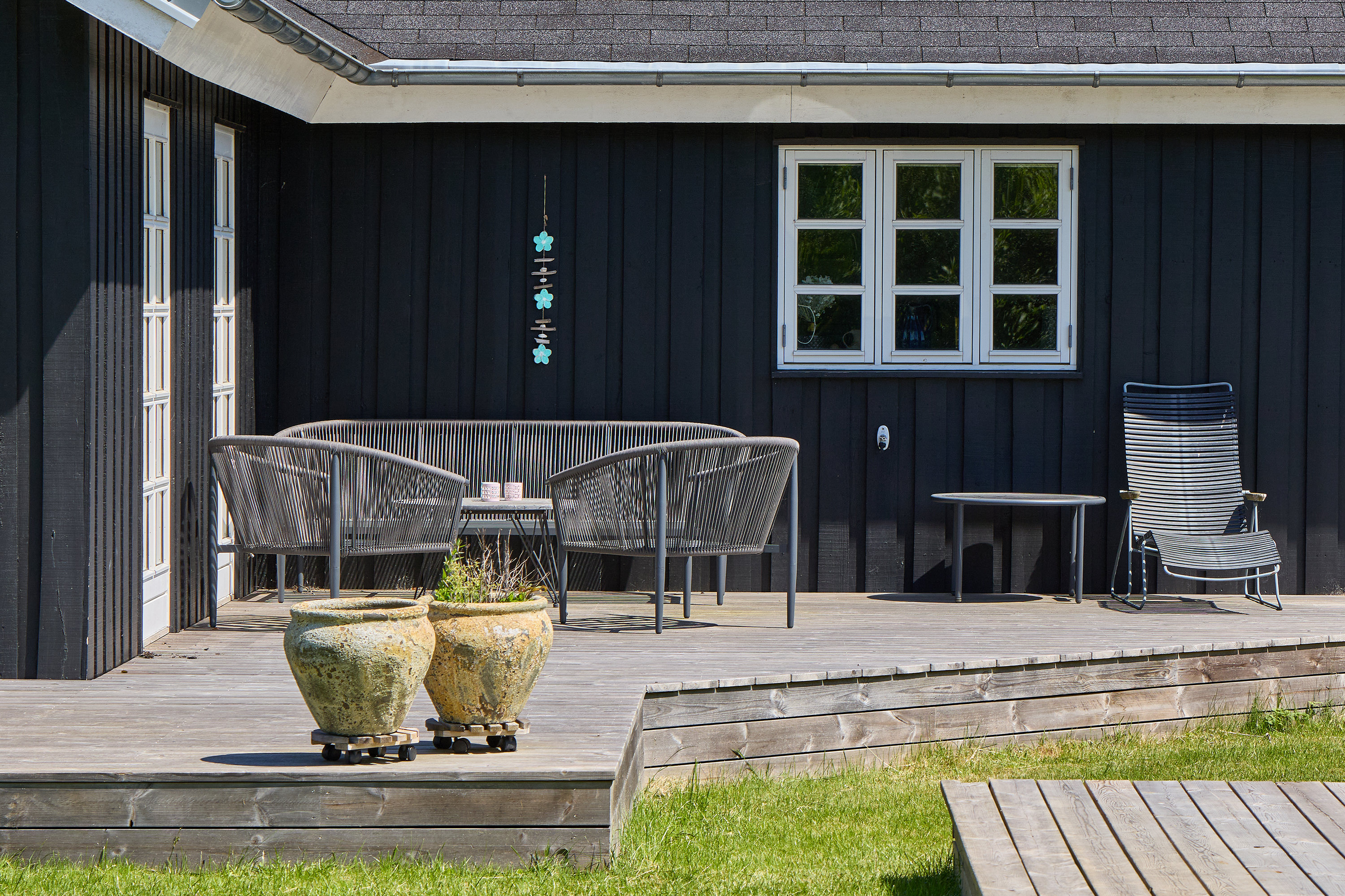 Fremhævet terrasse billede i fuldskærmstilstand. Billede af Tofthøjs-Åsen 36C, Bakkebjerg, 3230 Græsted