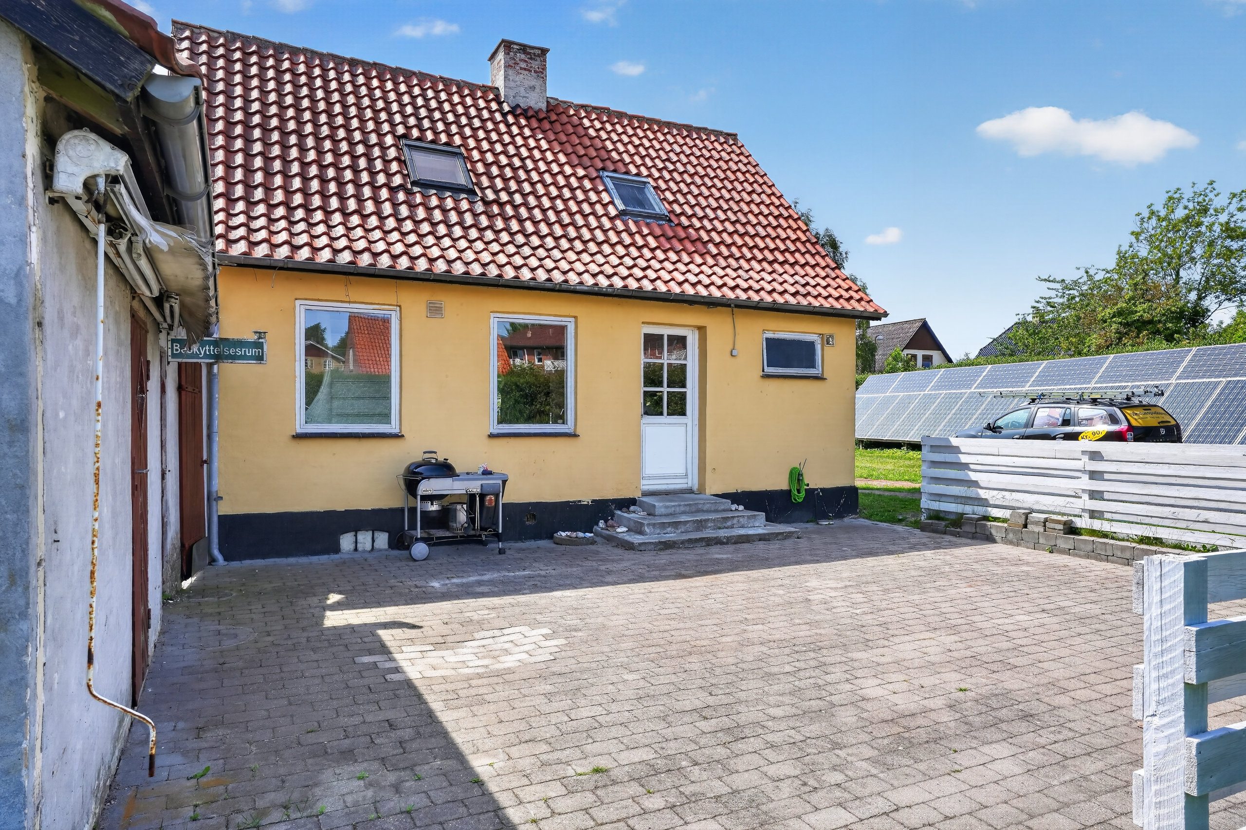 Fremhævet terrasse billede i fuldskærmstilstand. Billede af Egebjerg Hovedgade 17, Egebjerg, 4500 Nykøbing Sj