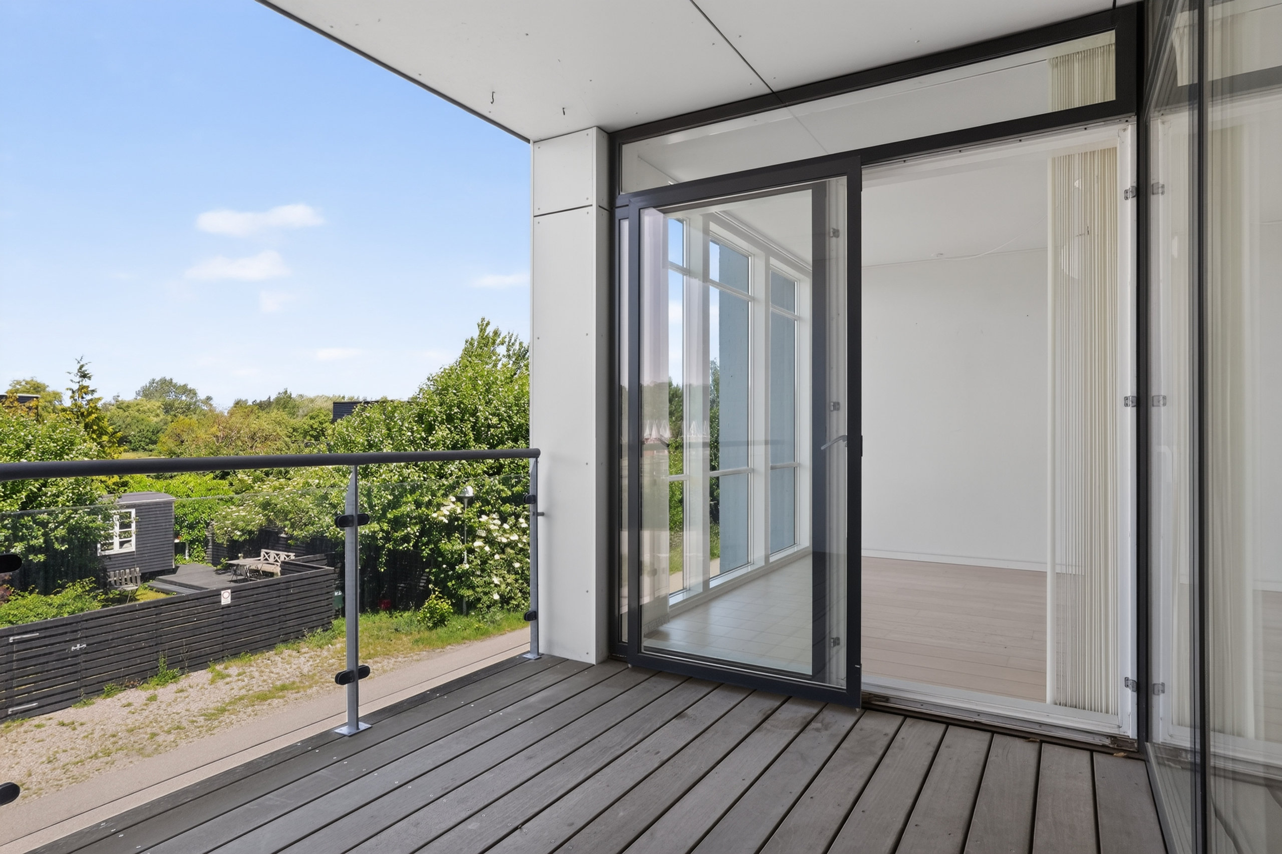 Fremhævet terrasse billede i fuldskærmstilstand. Billede af Havnevej 109, 1., Nykøbing By, 4500 Nykøbing Sj