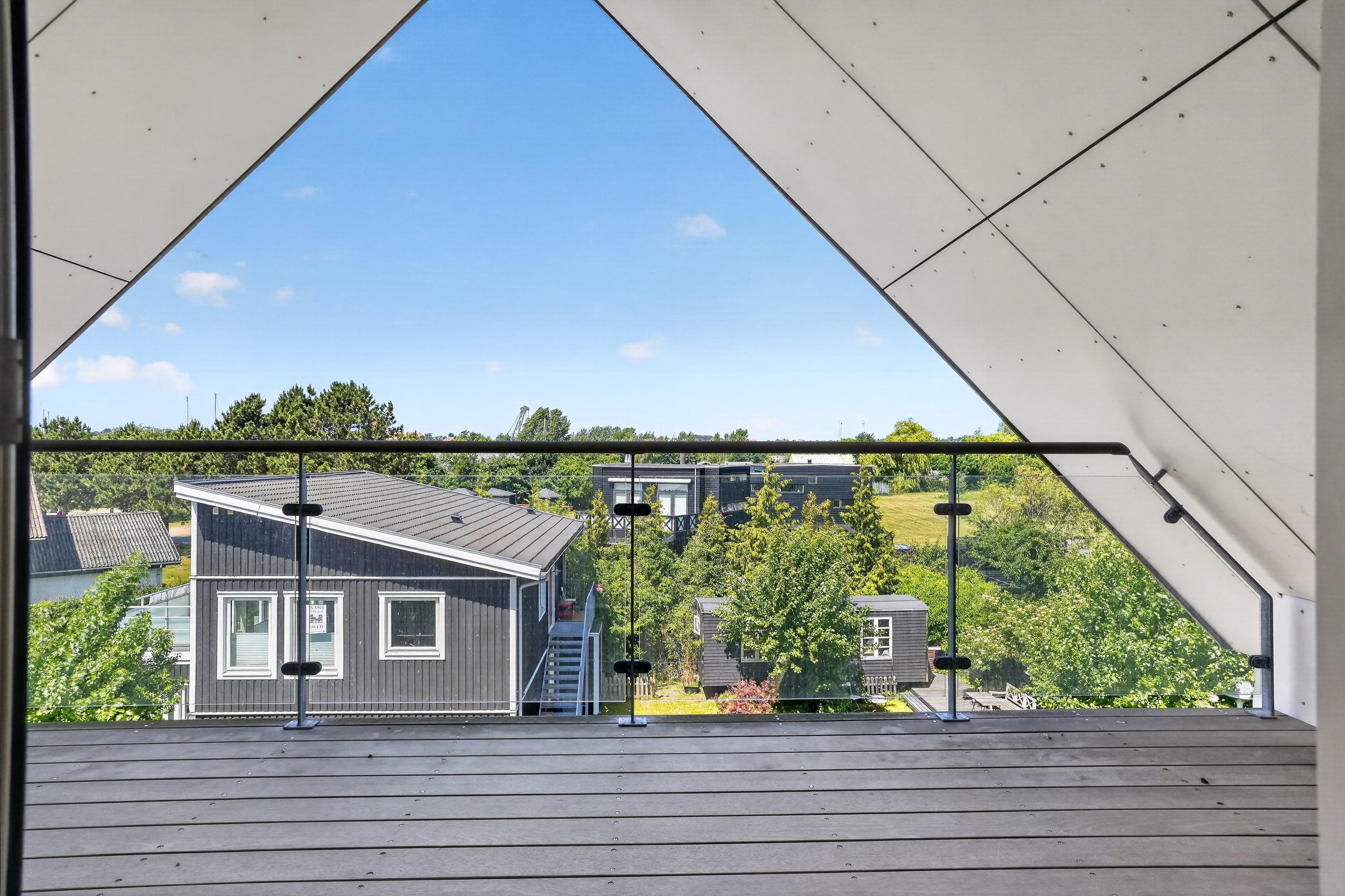 Fremhævet terrasse billede i fuldskærmstilstand. Billede af Havnevej 109, 1., Nykøbing By, 4500 Nykøbing Sj
