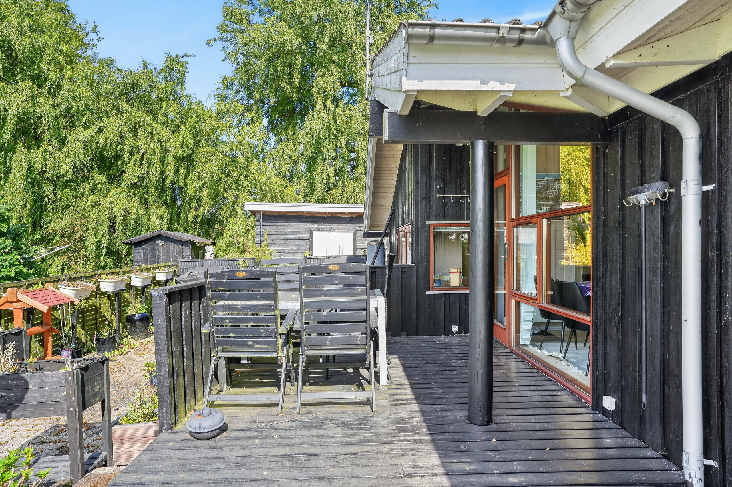 Fremhævet terrasse billede i fuldskærmstilstand. Billede af Arnakke Enghave 8, 4390 Vipperød