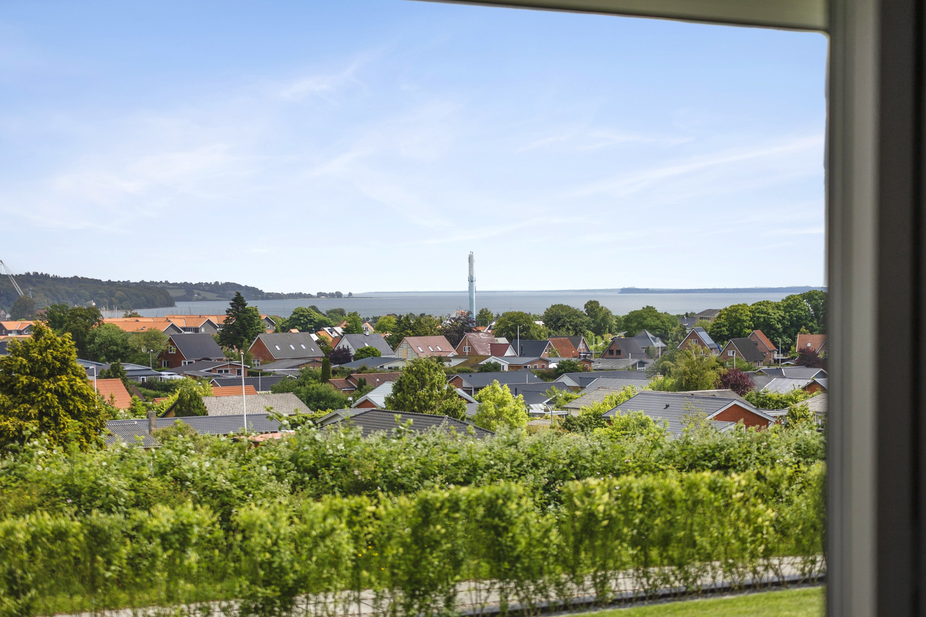 Fremhævet havudsigt billede i fuldskærmstilstand. Billede af Farverhus 84, 6200 Aabenraa