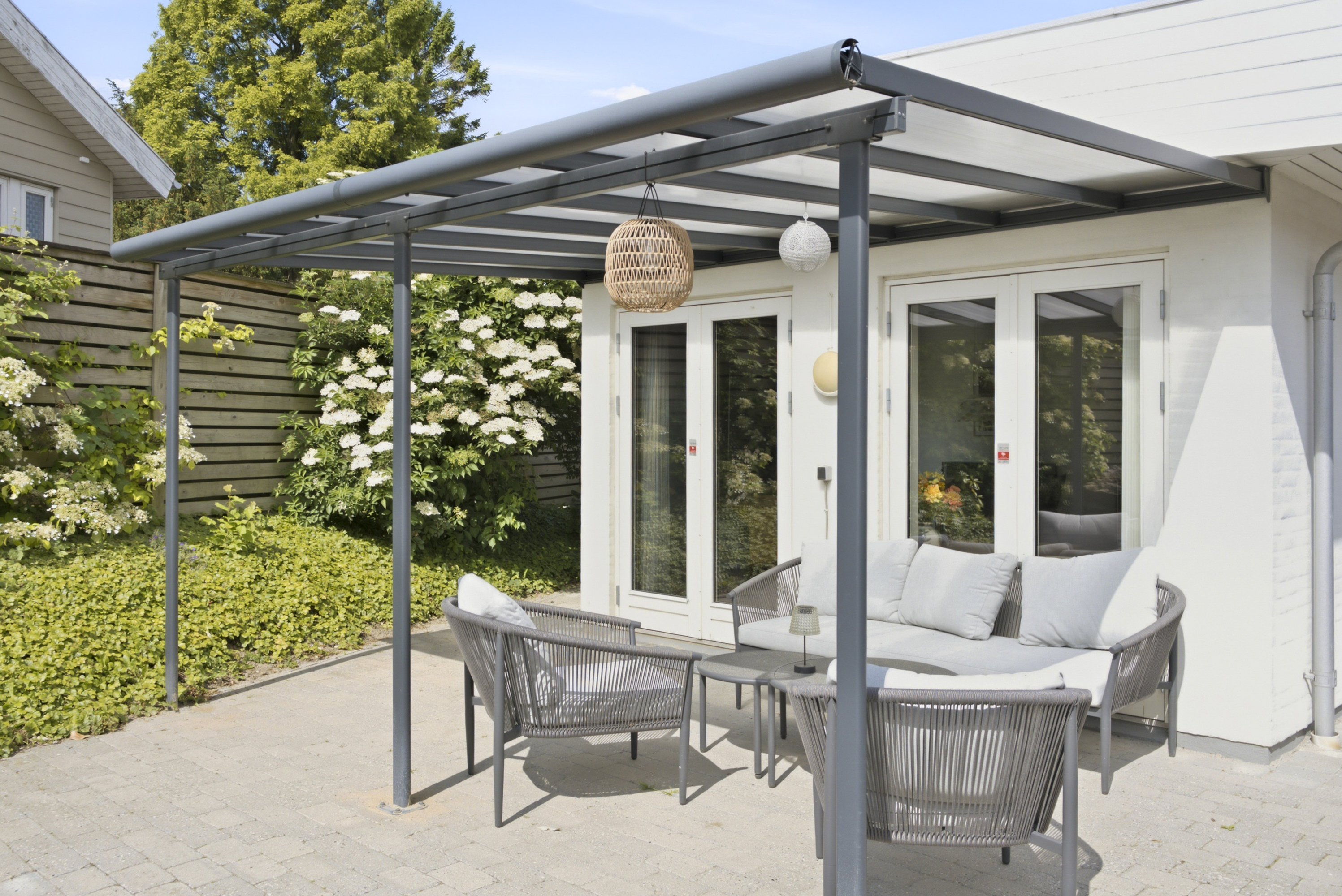 Fremhævet overdækket terrasse billede i fuldskærmstilstand. Billede af Spangsvej 30B, Paarup, 5210 Odense NV
